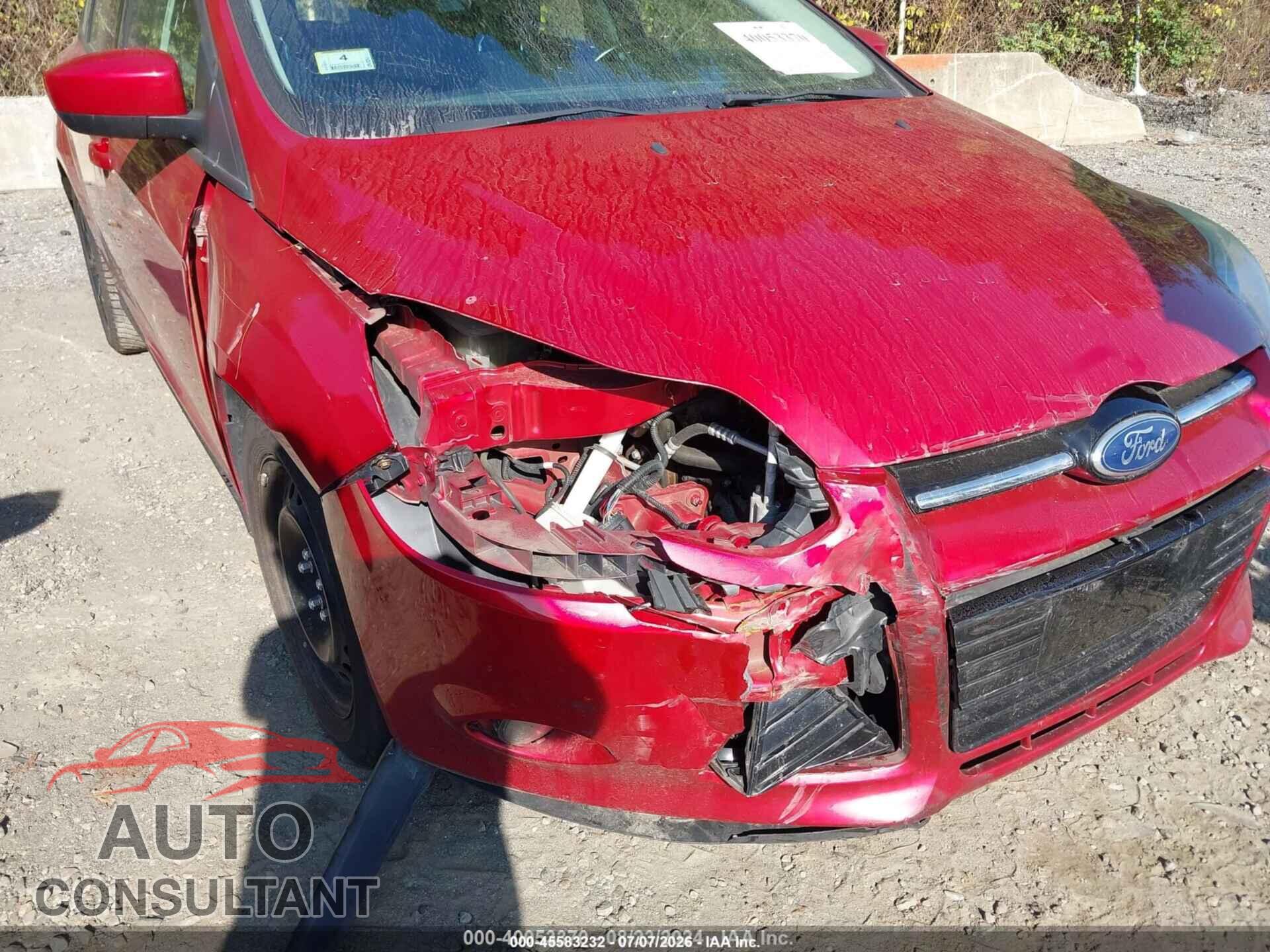 FORD FOCUS 2012 - 1FAHP3K29CL219501