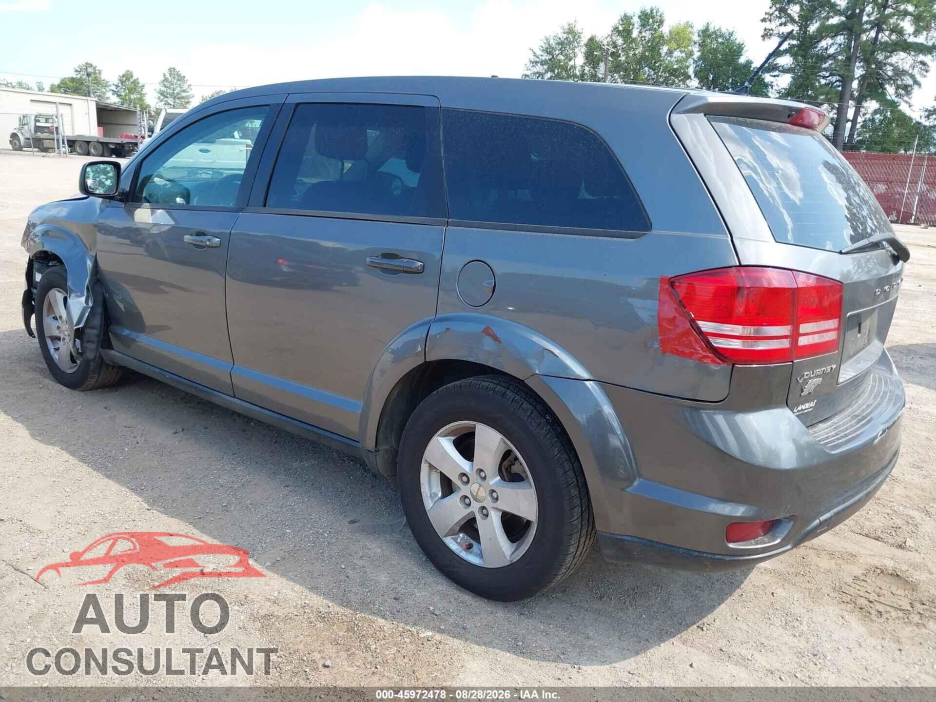 DODGE JOURNEY 2013 - 3C4PDCAB2DT557246