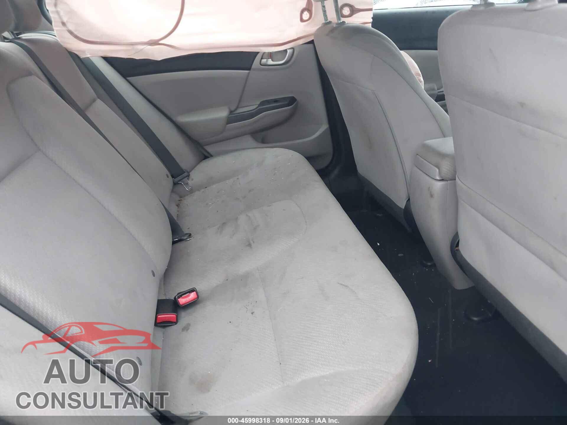 HONDA CIVIC 2013 - 19XFB2F57DE203239
