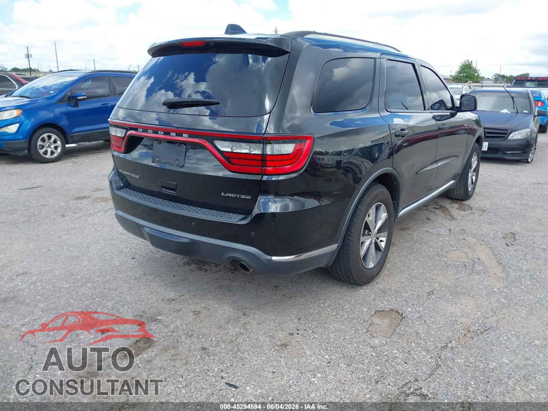 DODGE DURANGO 2016 - 1C4RDHDG7GC360215