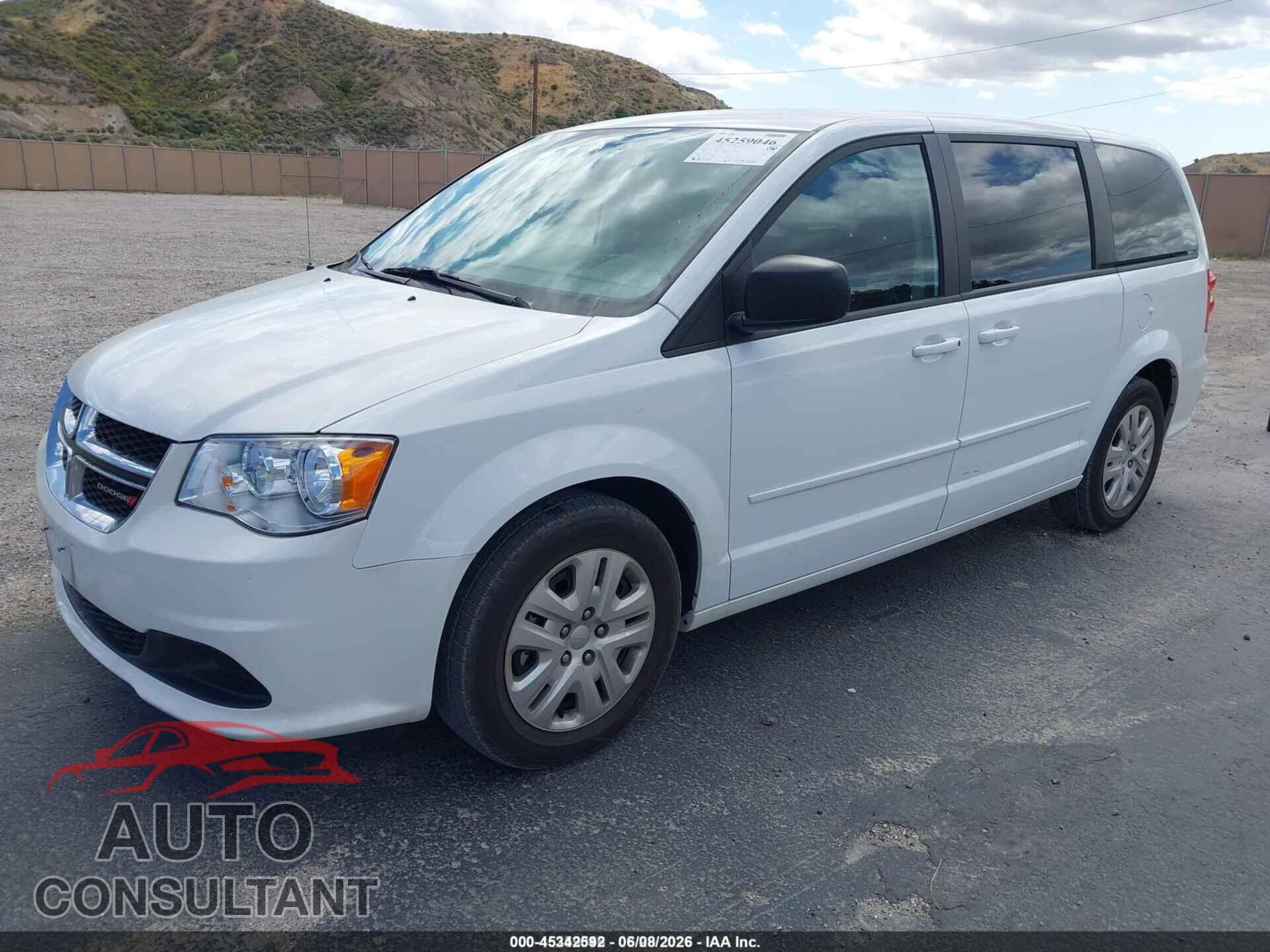 DODGE GRAND CARAVAN 2017 - 2C4RDGBG4HR736536