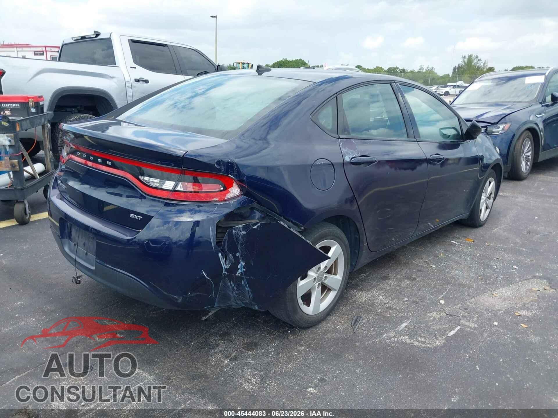 DODGE DART 2016 - 1C3CDFBB2GD661250