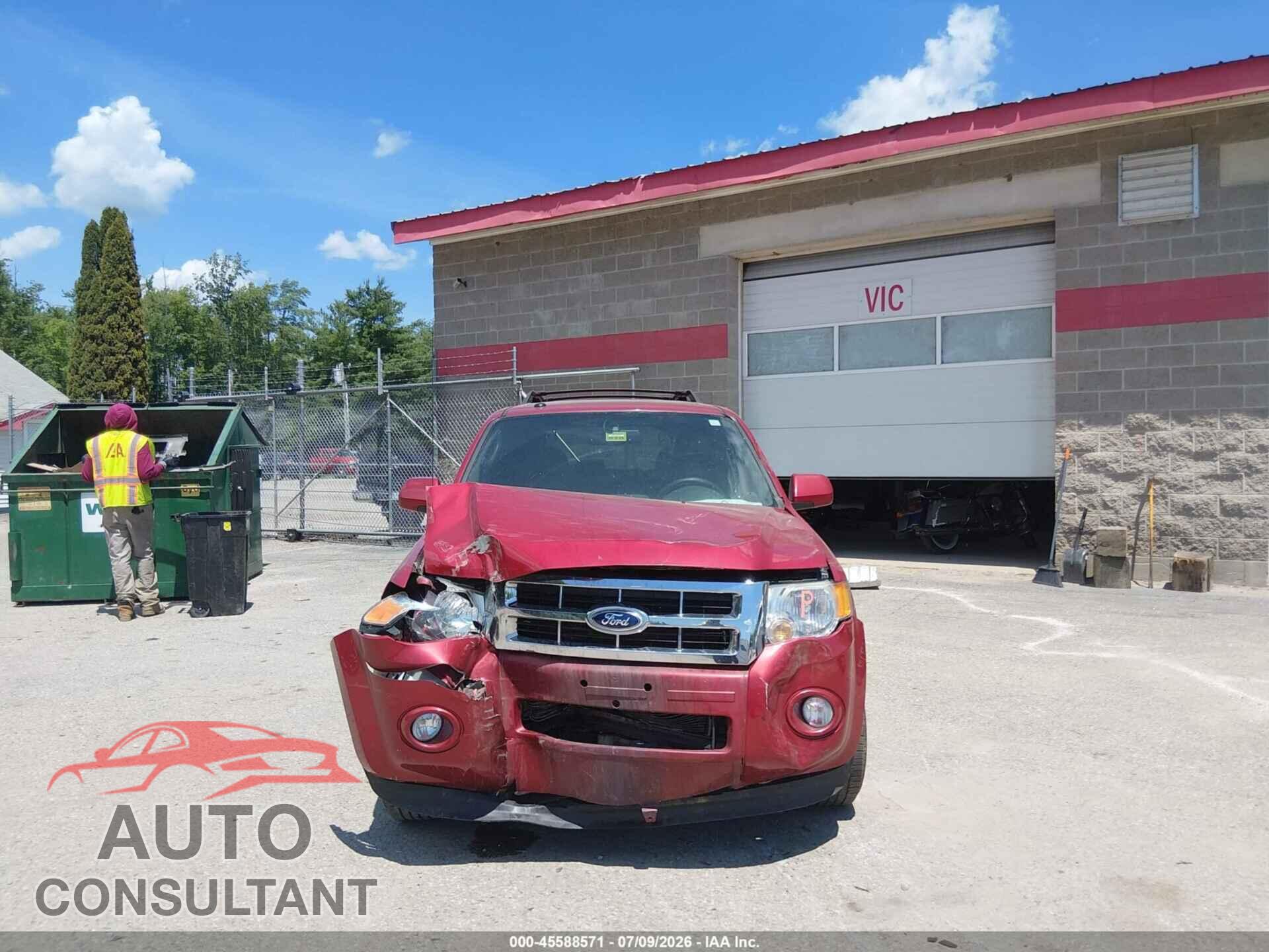 FORD ESCAPE 2012 - 1FMCU9E77CKA96824