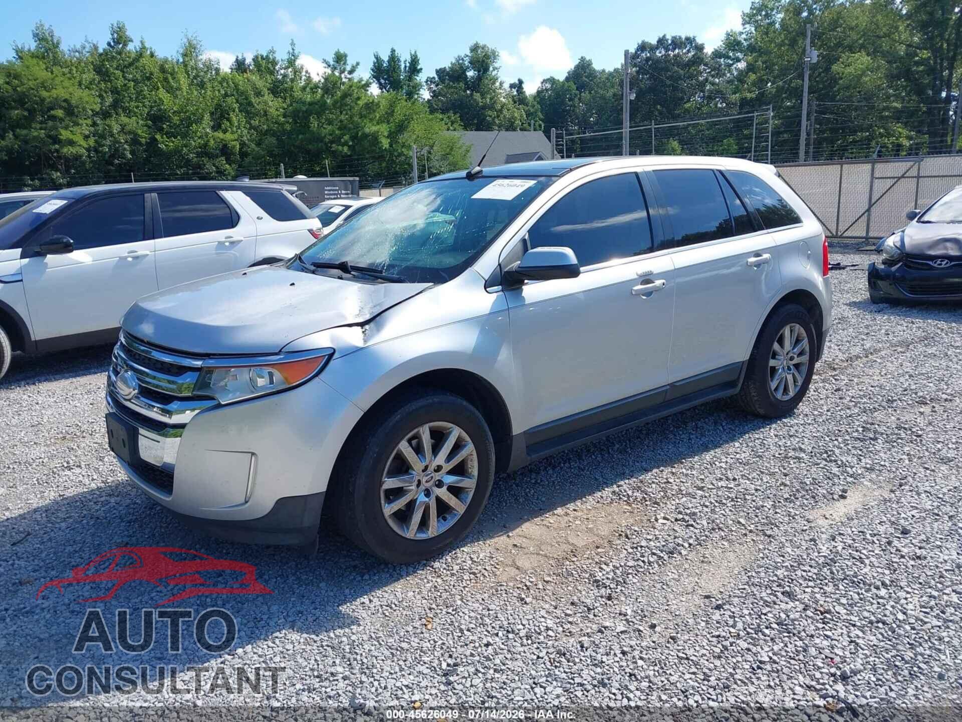 FORD EDGE 2012 - 2FMDK3K93CBA35851