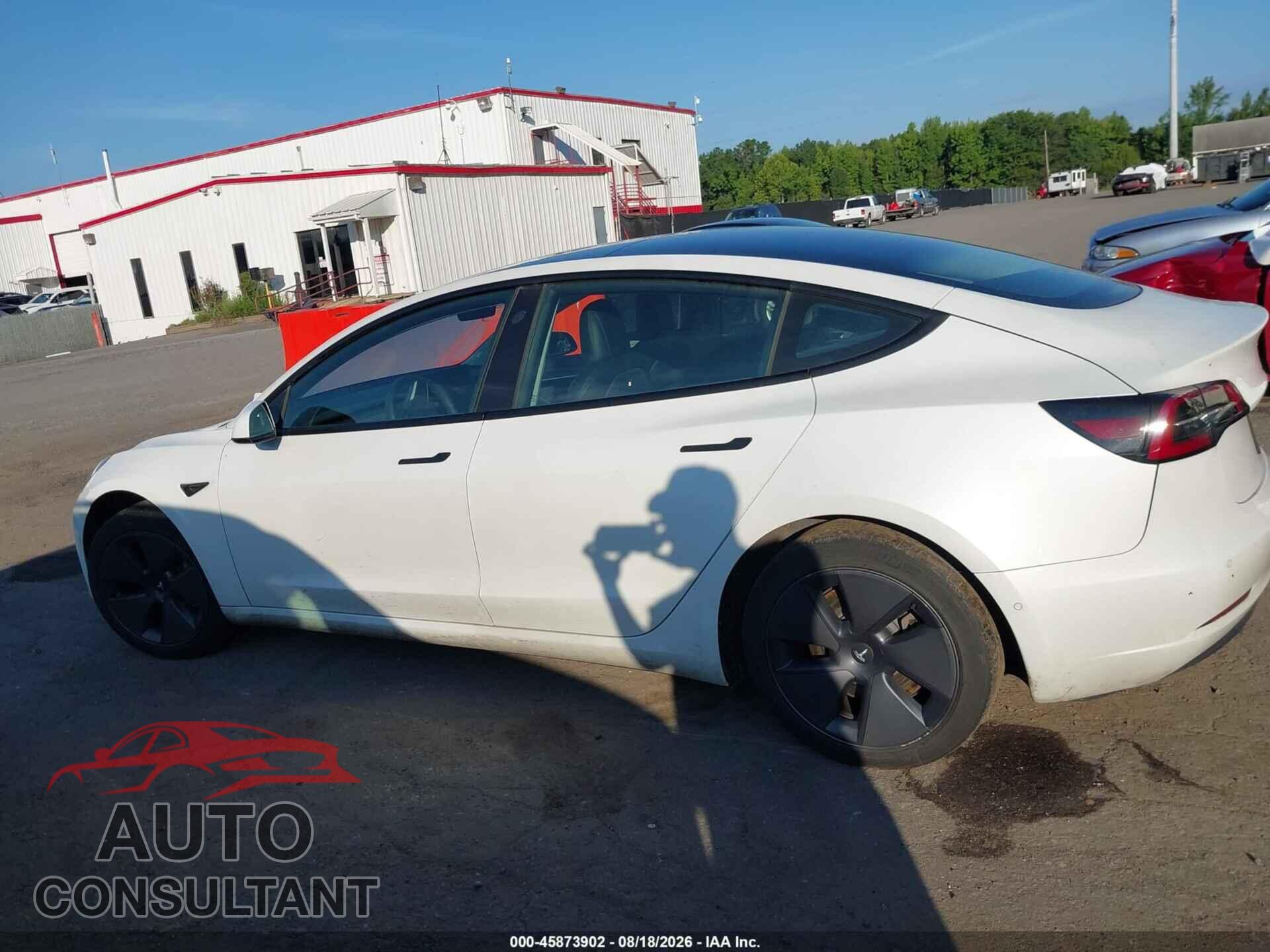 TESLA MODEL 3 2022 - 5YJ3E1EB2NF314546