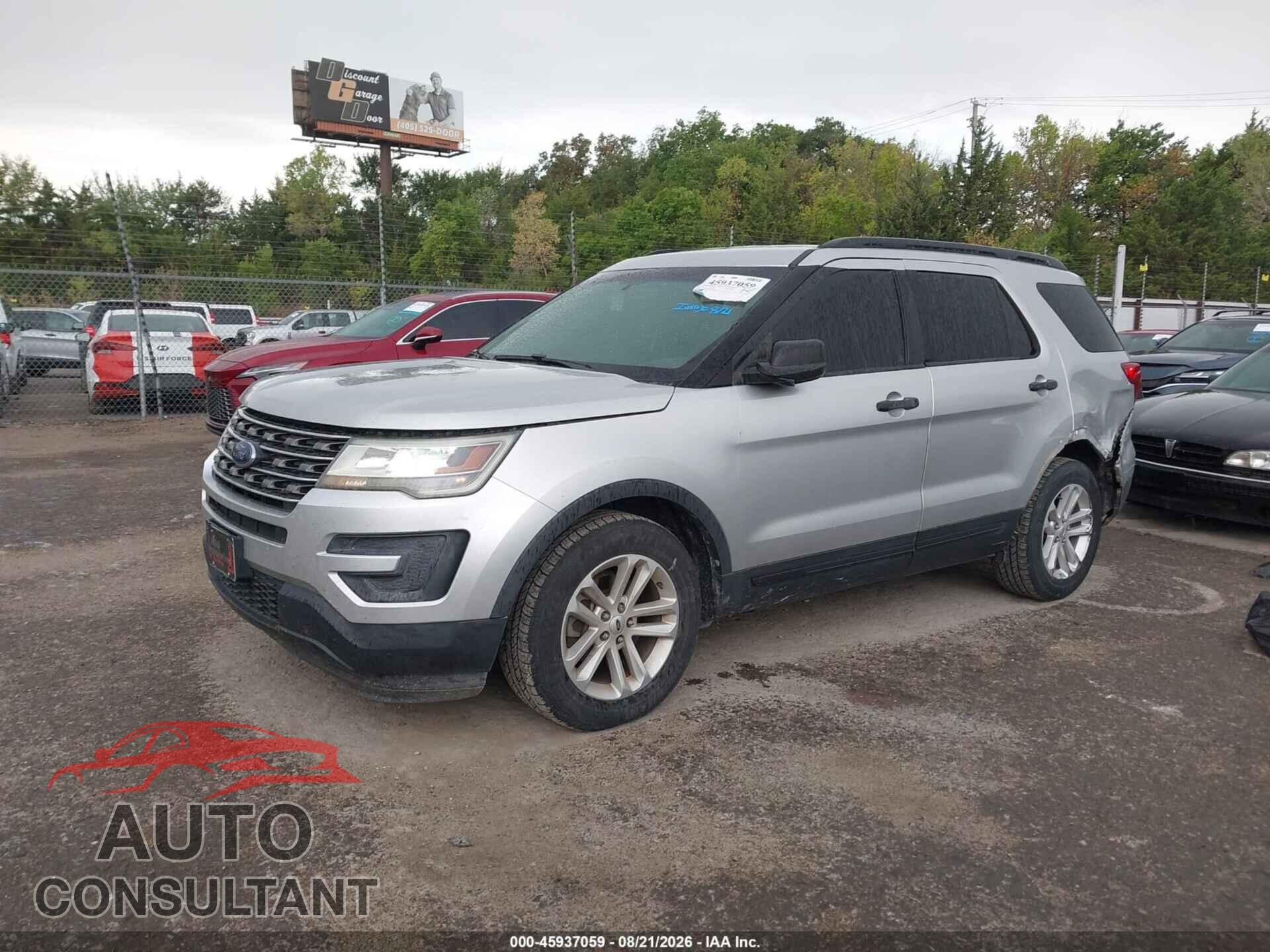 FORD EXPLORER 2016 - 1FM5K7B85GGB86143