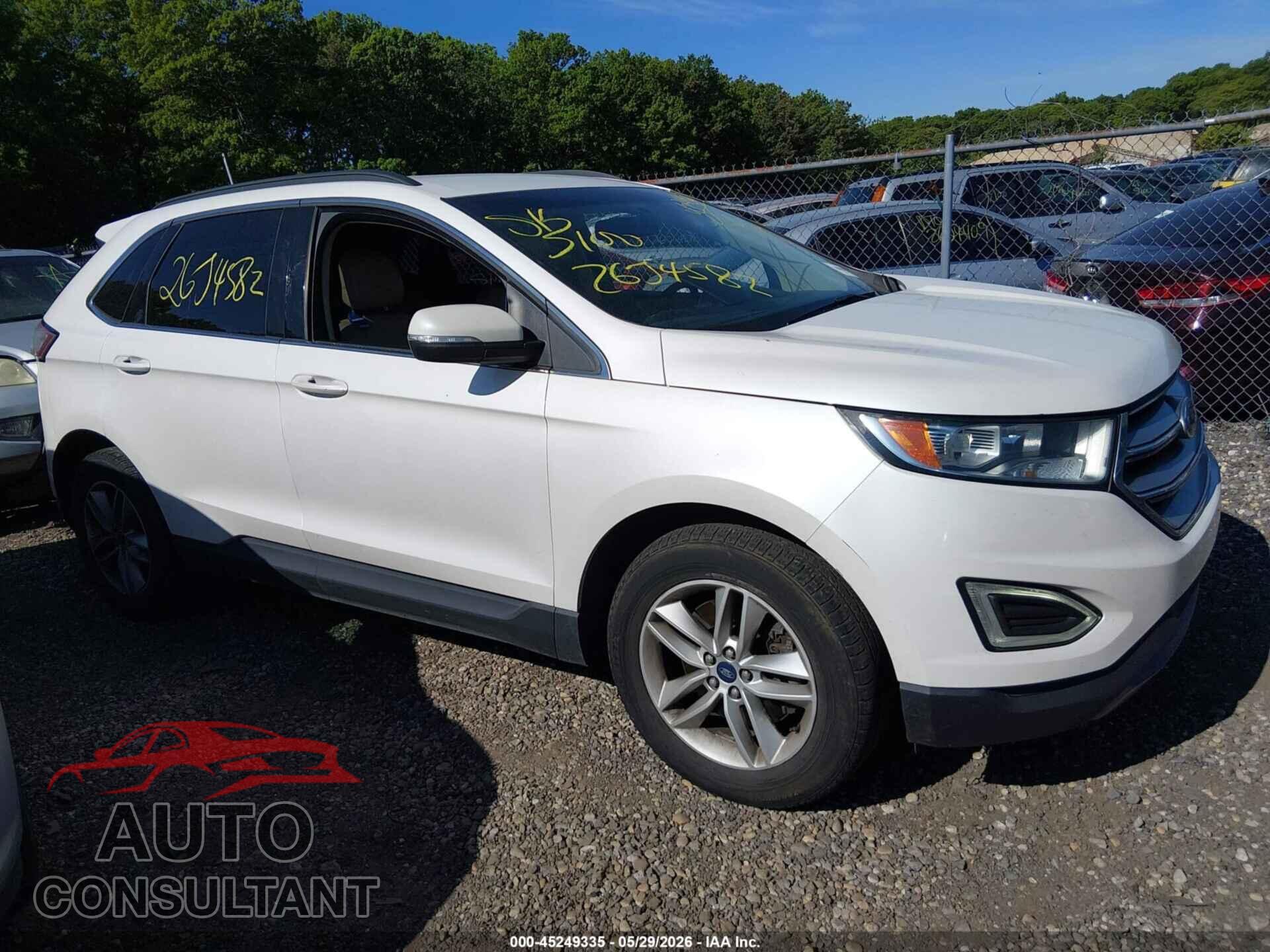 FORD EDGE 2015 - 2FMTK4J80FBB22606