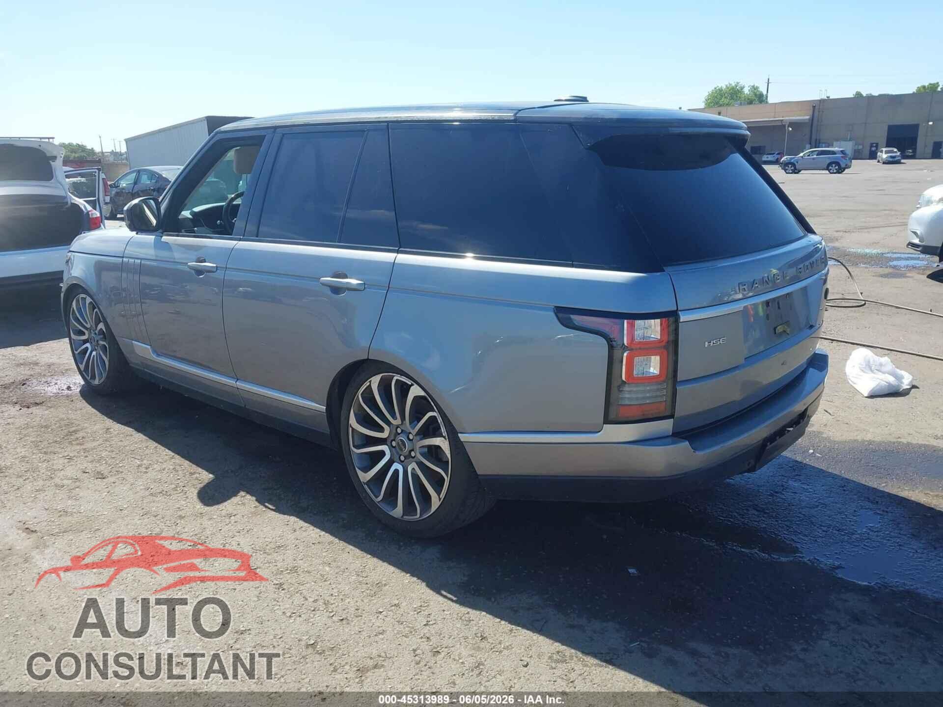 LAND ROVER RANGE ROVER 2013 - SALGS2DF8DA117529