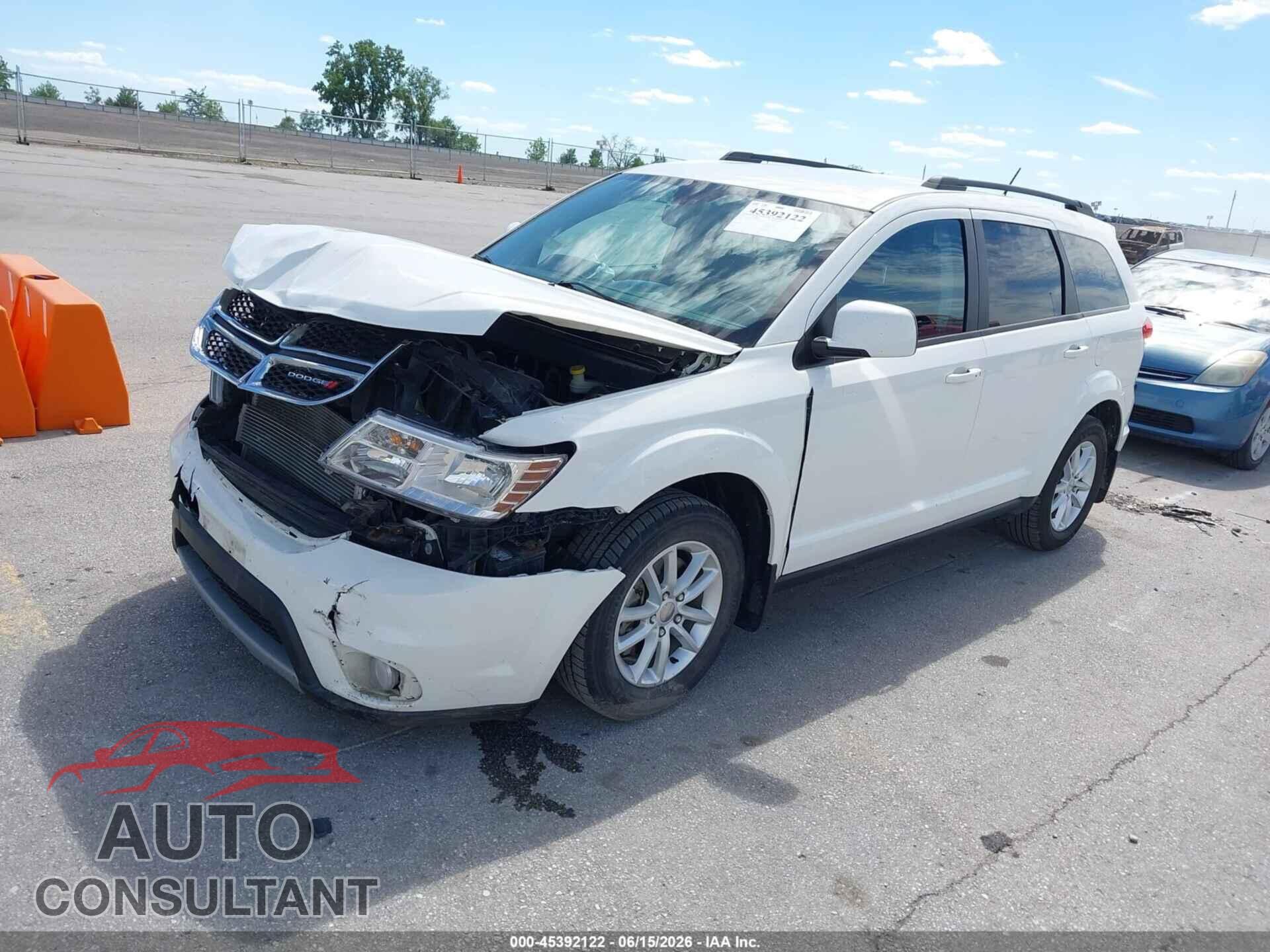 DODGE JOURNEY 2014 - 3C4PDCBB3ET289792
