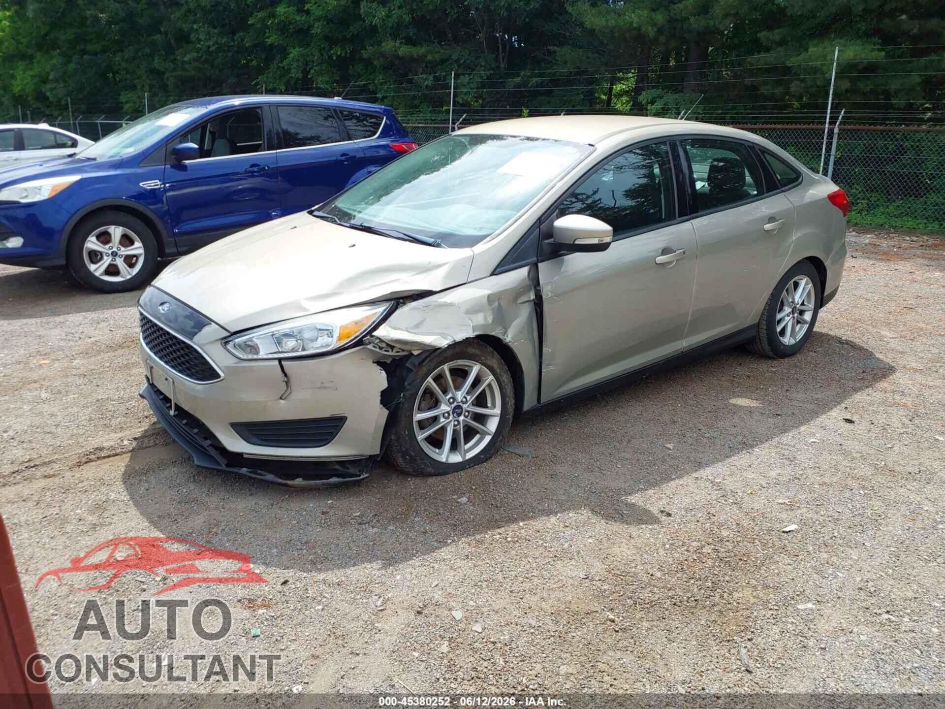 FORD FOCUS 2016 - 1FADP3F26GL343370