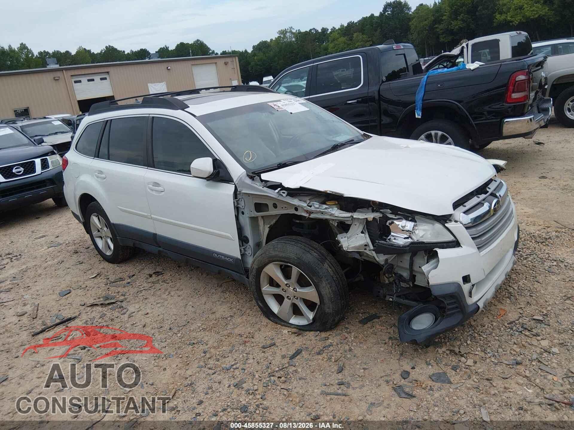 SUBARU OUTBACK 2013 - 4S4BRCPC6D3264405
