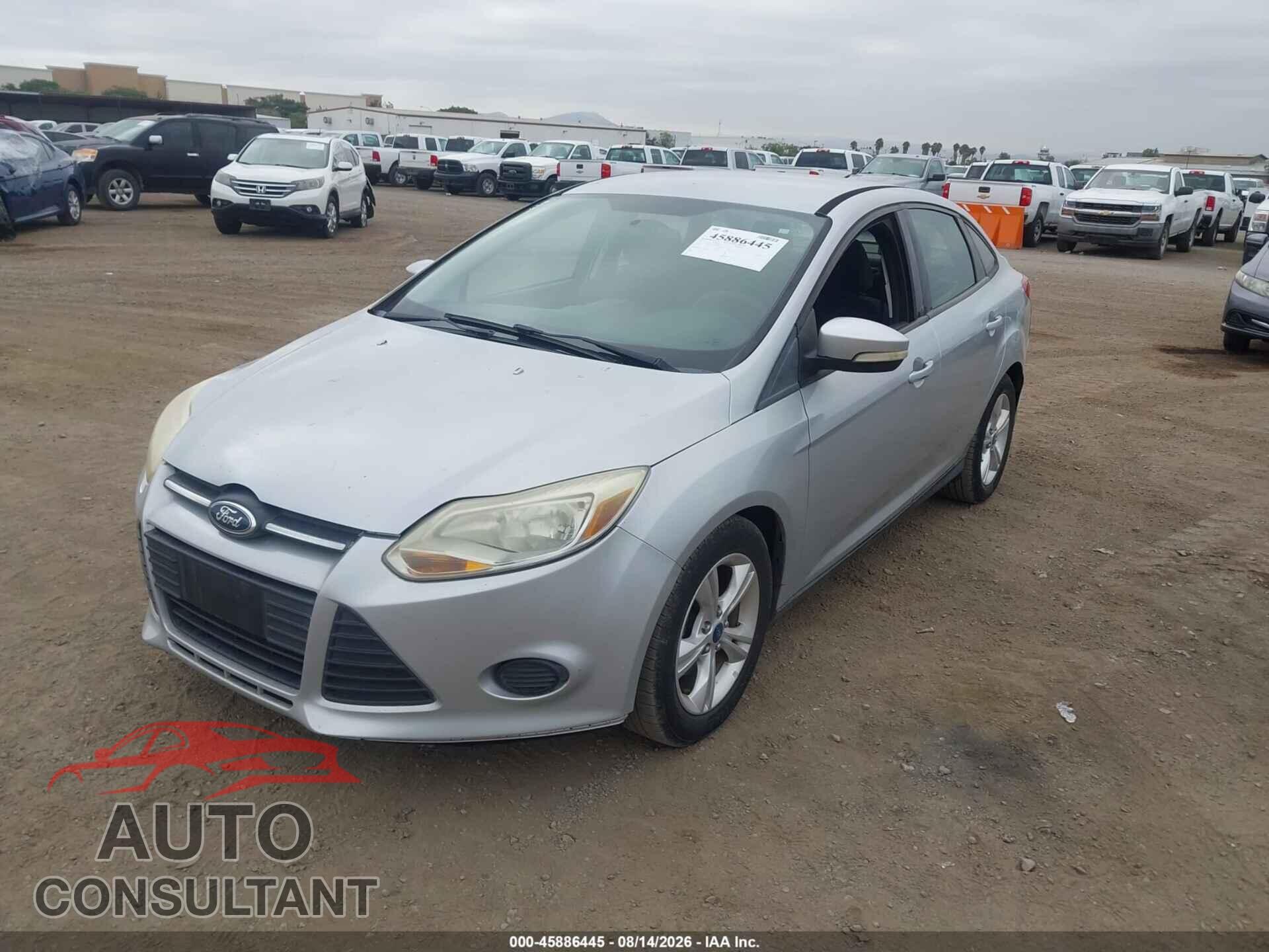 FORD FOCUS 2013 - 1FADP3F2XDL266644