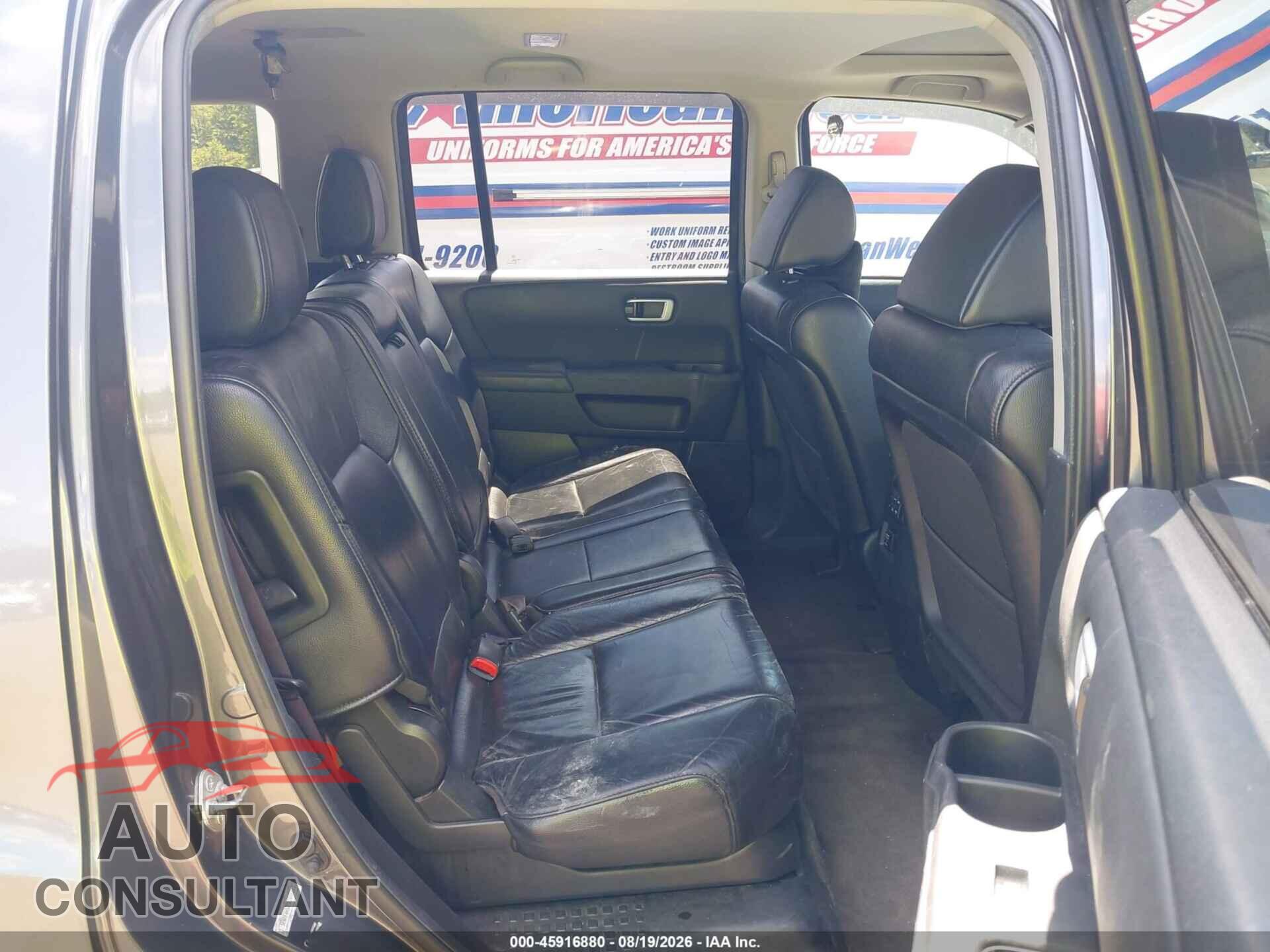 HONDA PILOT 2012 - 5FNYF4H52CB049618
