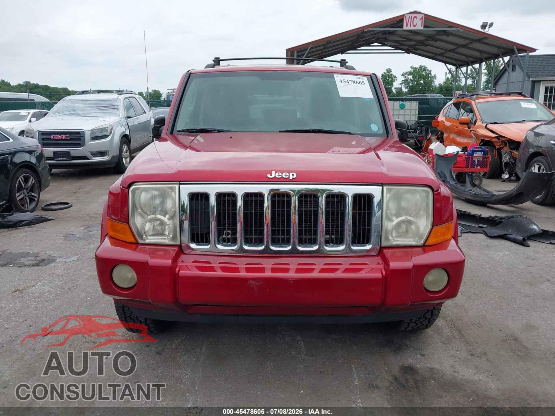 JEEP COMMANDER 2010 - 1J4RH4GK7AC106969
