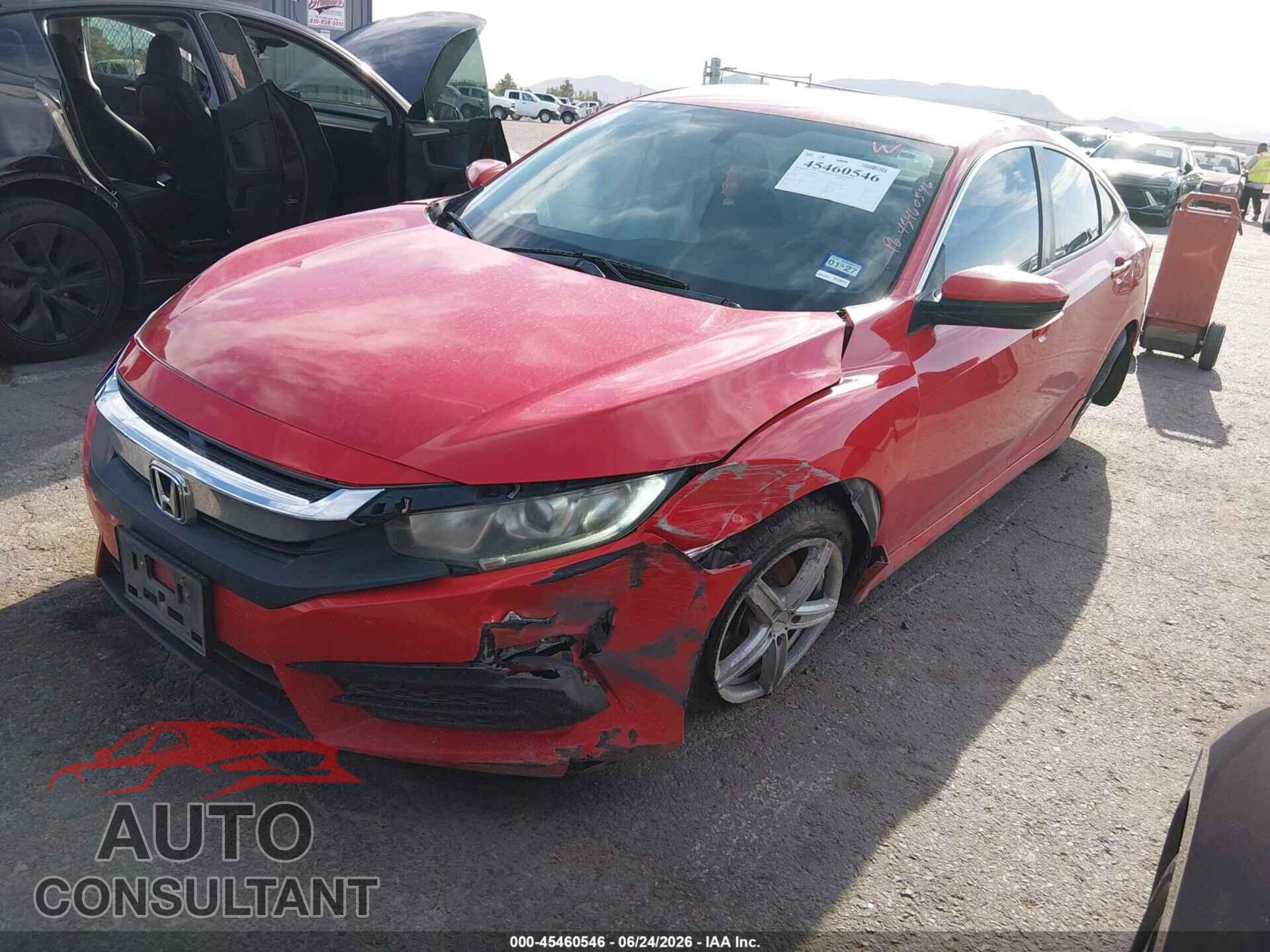 HONDA CIVIC 2016 - 2HGFC2F57GH543787