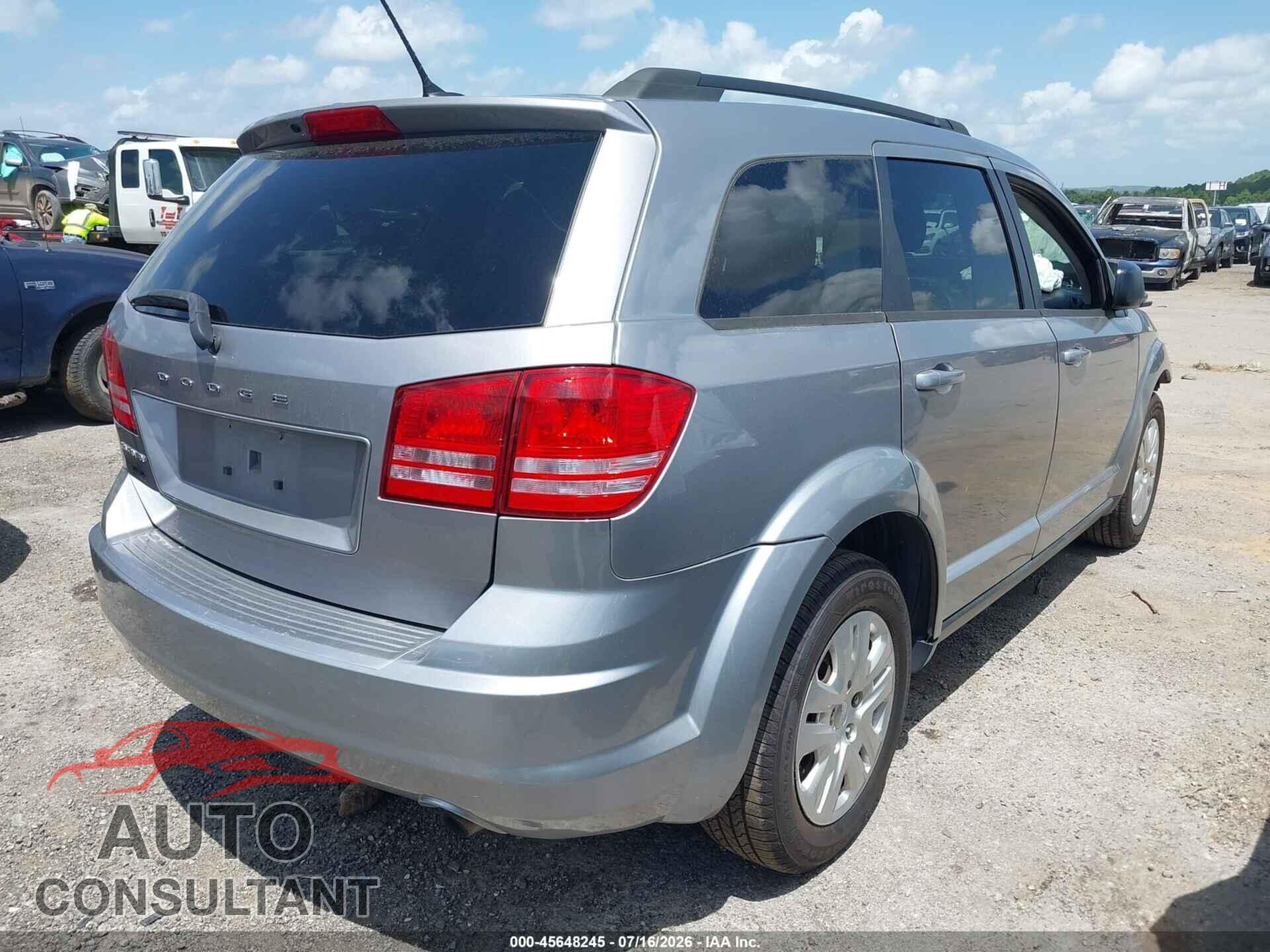 DODGE JOURNEY 2017 - 3C4PDCAB3HT603284