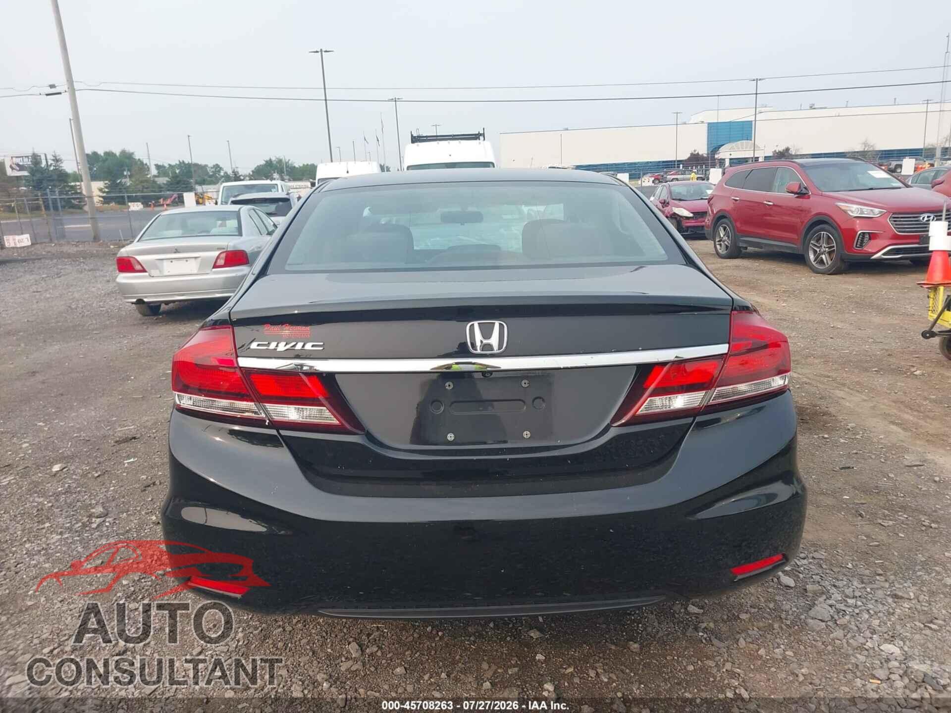 HONDA CIVIC 2015 - 19XFB2F80FE217397