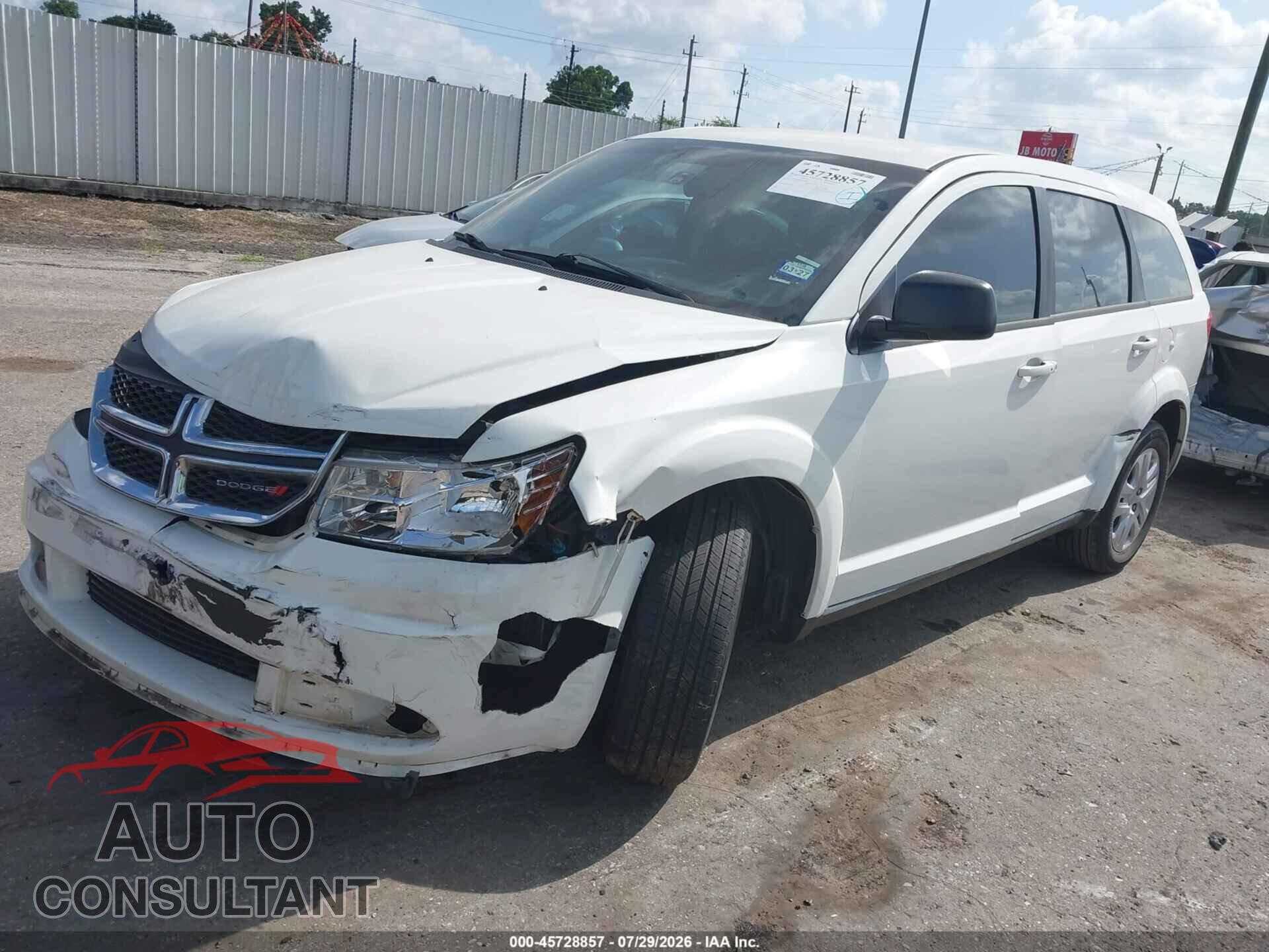 DODGE JOURNEY 2015 - 3C4PDCAB5FT611061