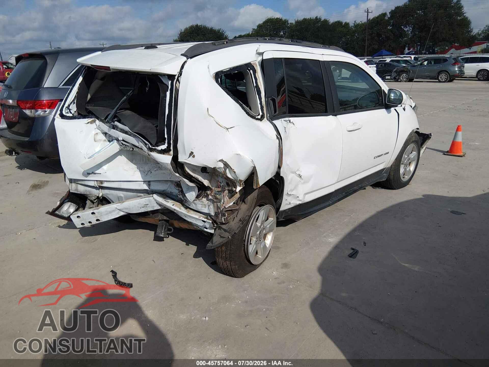 JEEP COMPASS 2017 - 1C4NJCEA3HD116044
