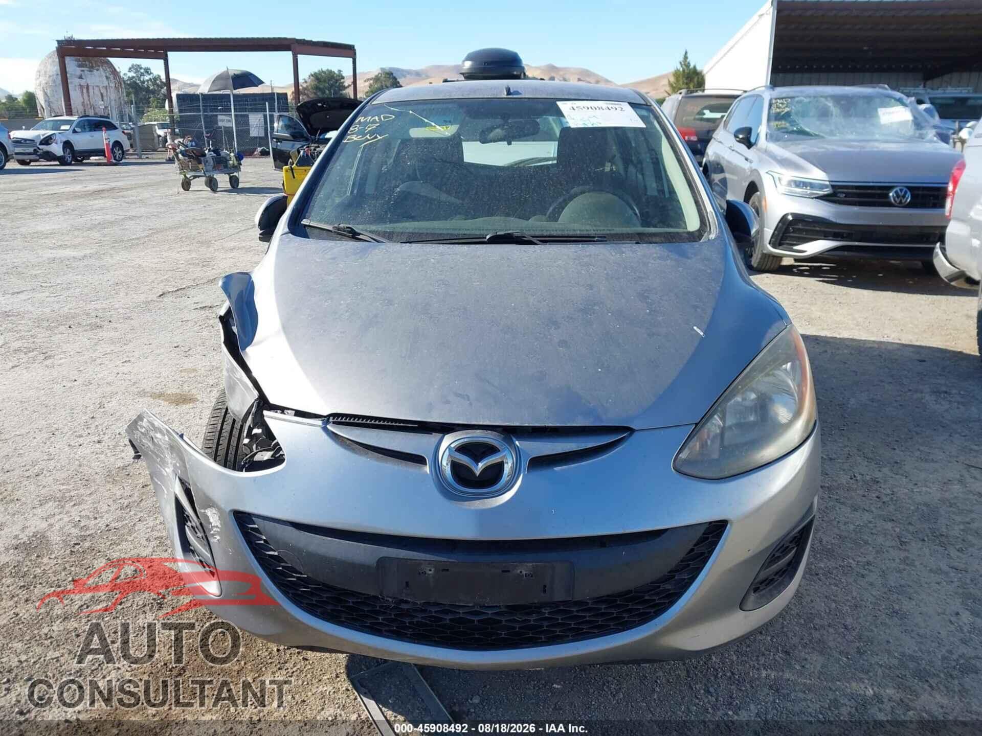 MAZDA MAZDA2 2013 - JM1DE1KZXD0163393
