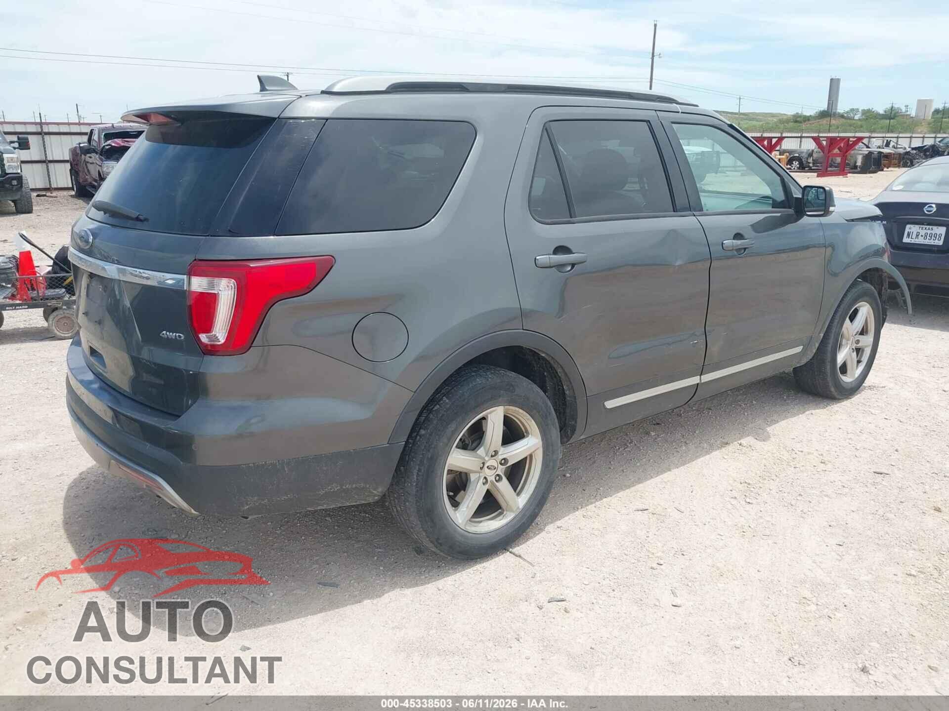 FORD EXPLORER 2017 - 1FM5K8D88HGC77606