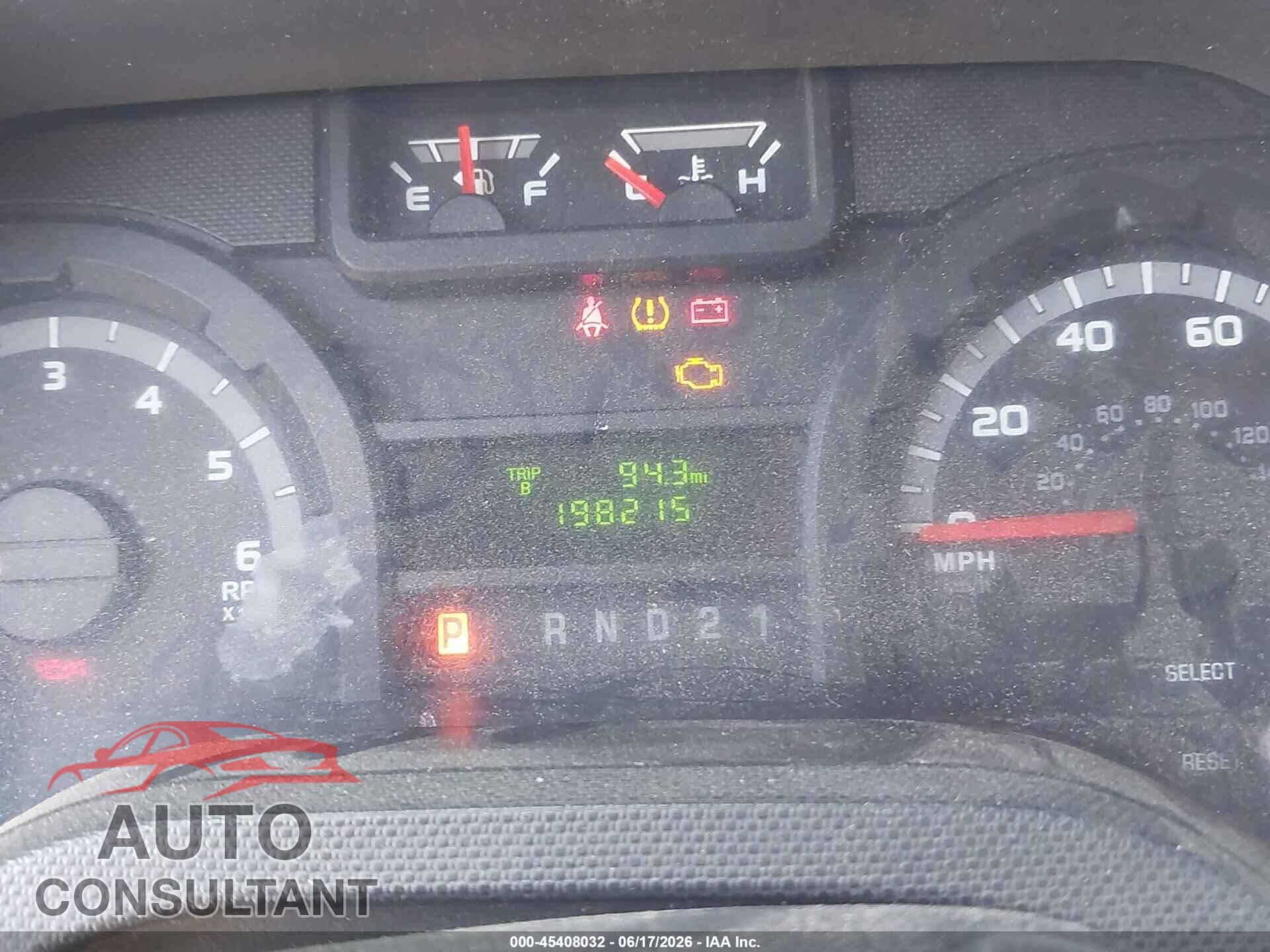 FORD E-250 2012 - 1FTNE2EW5CDB05534