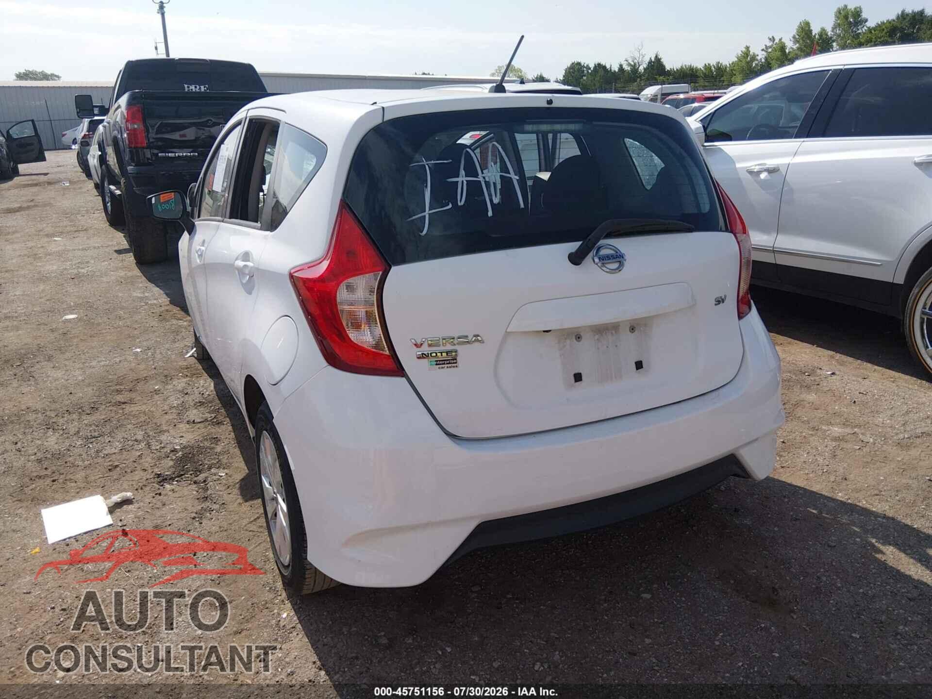 NISSAN VERSA NOTE 2019 - 3N1CE2CP3KL366627
