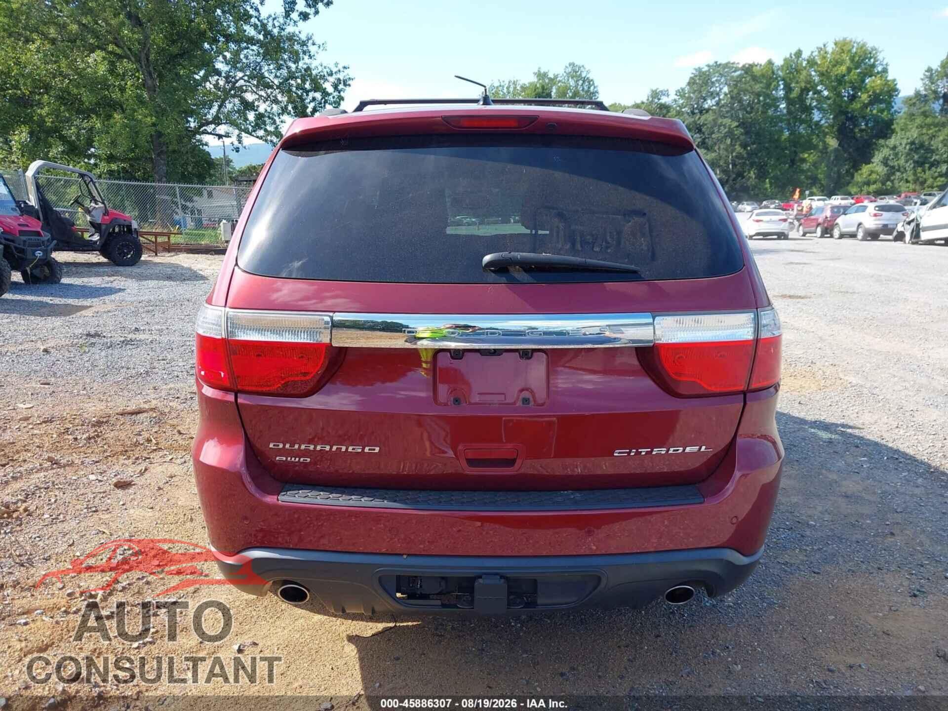 DODGE DURANGO 2013 - 1C4SDJET2DC670451