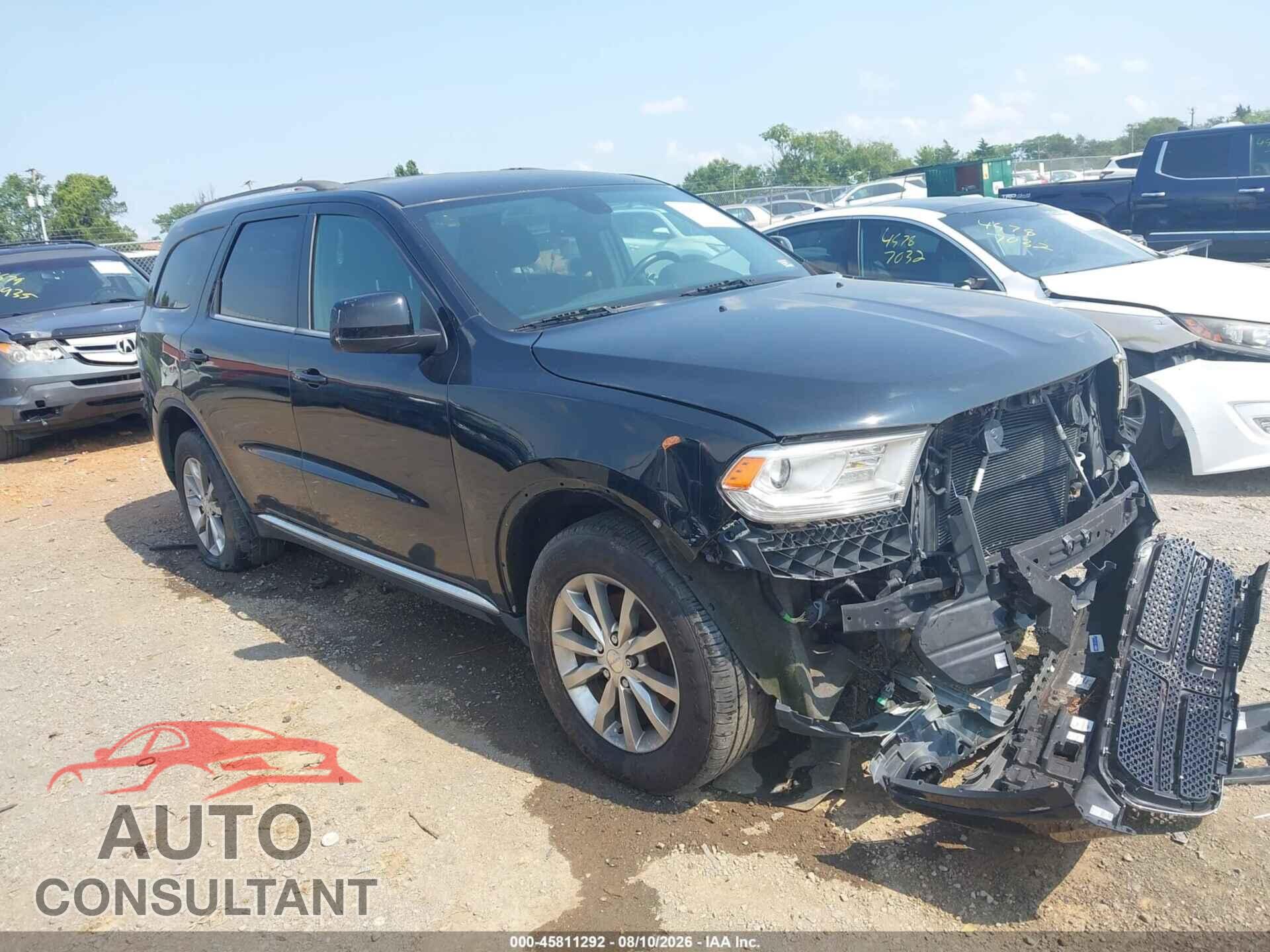 DODGE DURANGO 2017 - 1C4RDJAG9HC681184