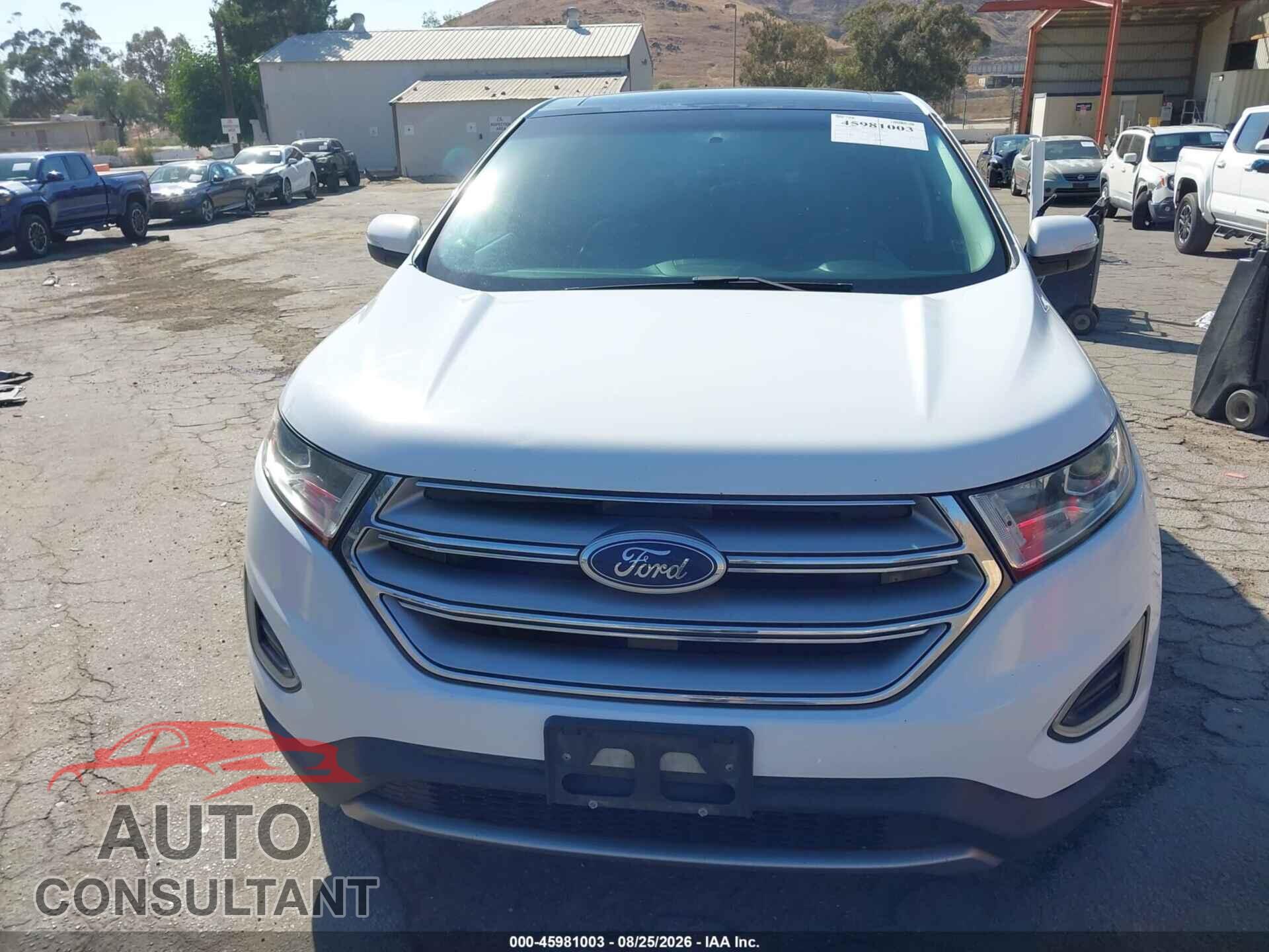 FORD EDGE 2017 - 2FMPK3J92HBB94592