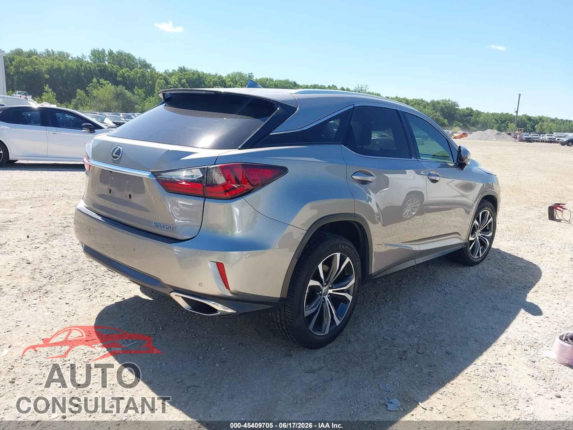 LEXUS RX 350 2017 - 2T2BZMCA2HC098908