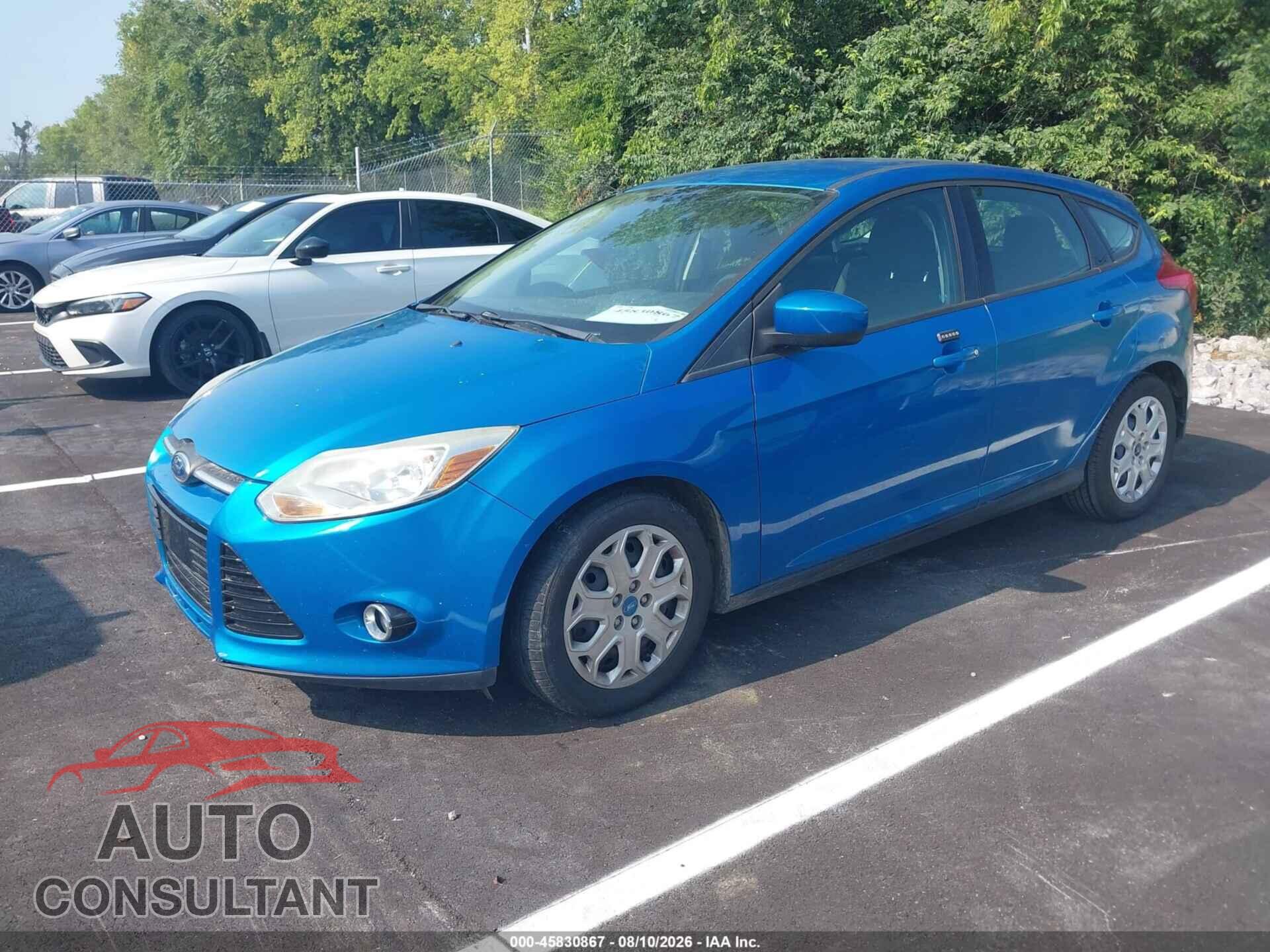 FORD FOCUS 2012 - 1FAHP3K21CL231108
