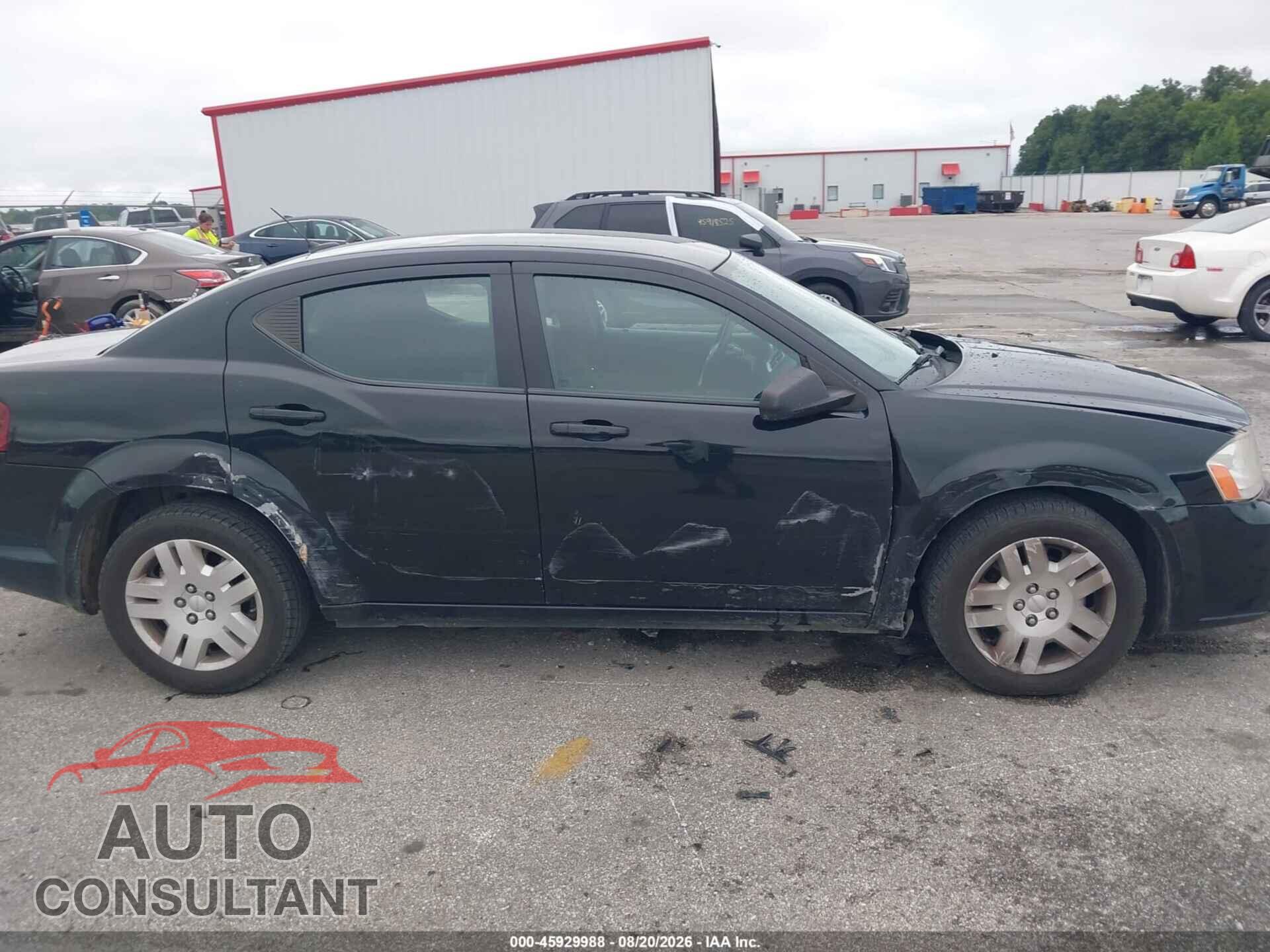 DODGE AVENGER 2011 - 1B3BD4FB6BN608755