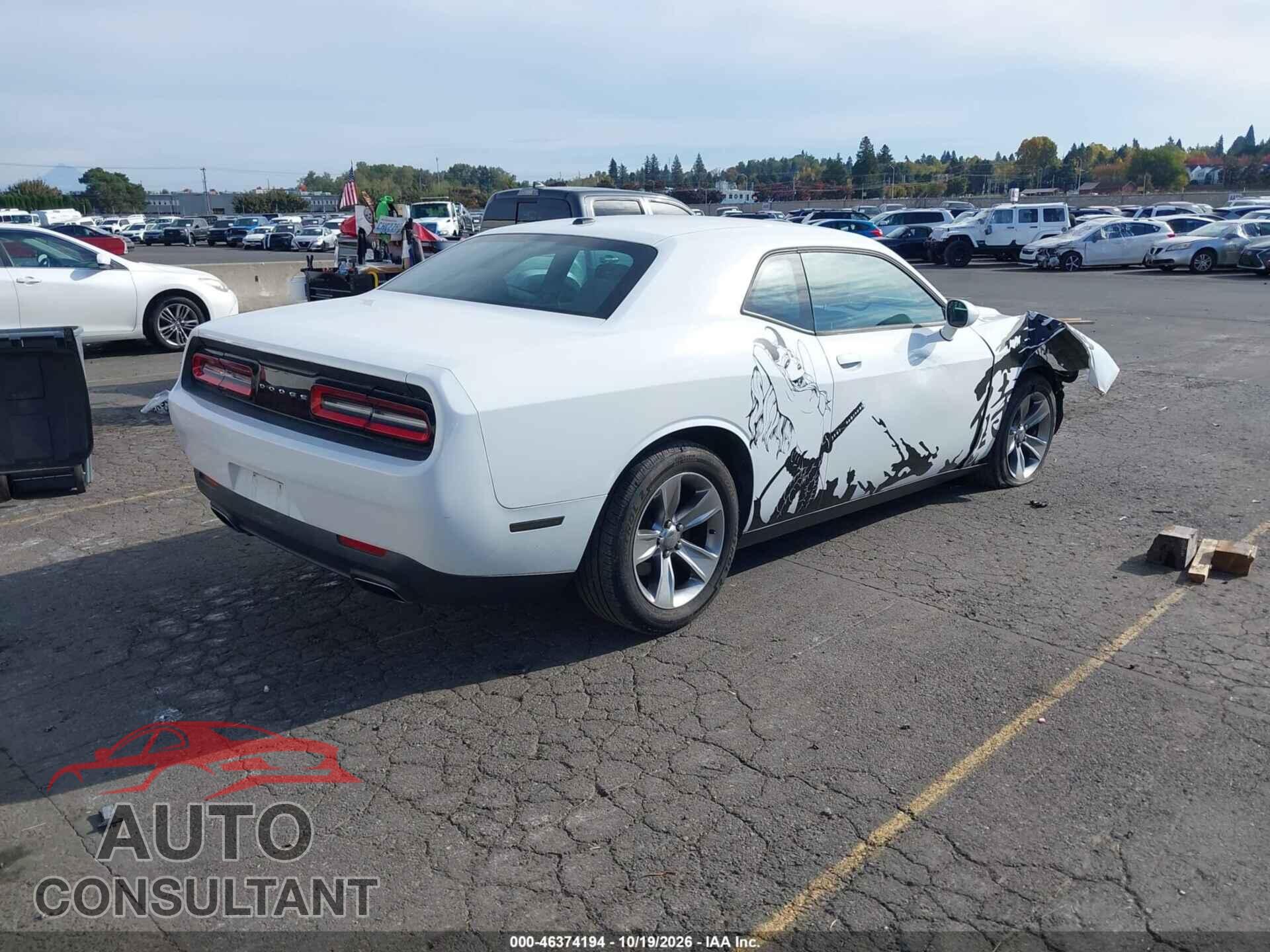 DODGE CHALLENGER 2015 - 2C3CDZAG2FH860993