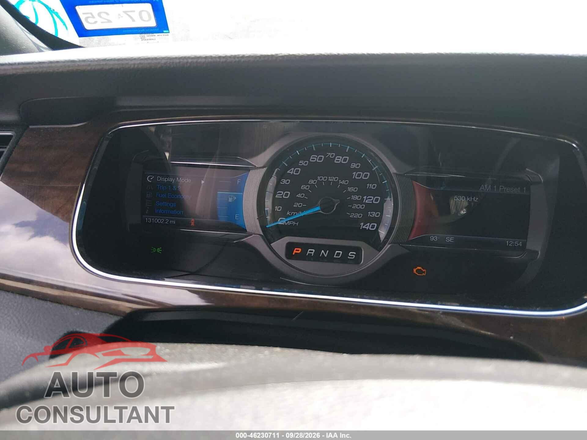 FORD TAURUS 2013 - 1FAHP2F89DG214916