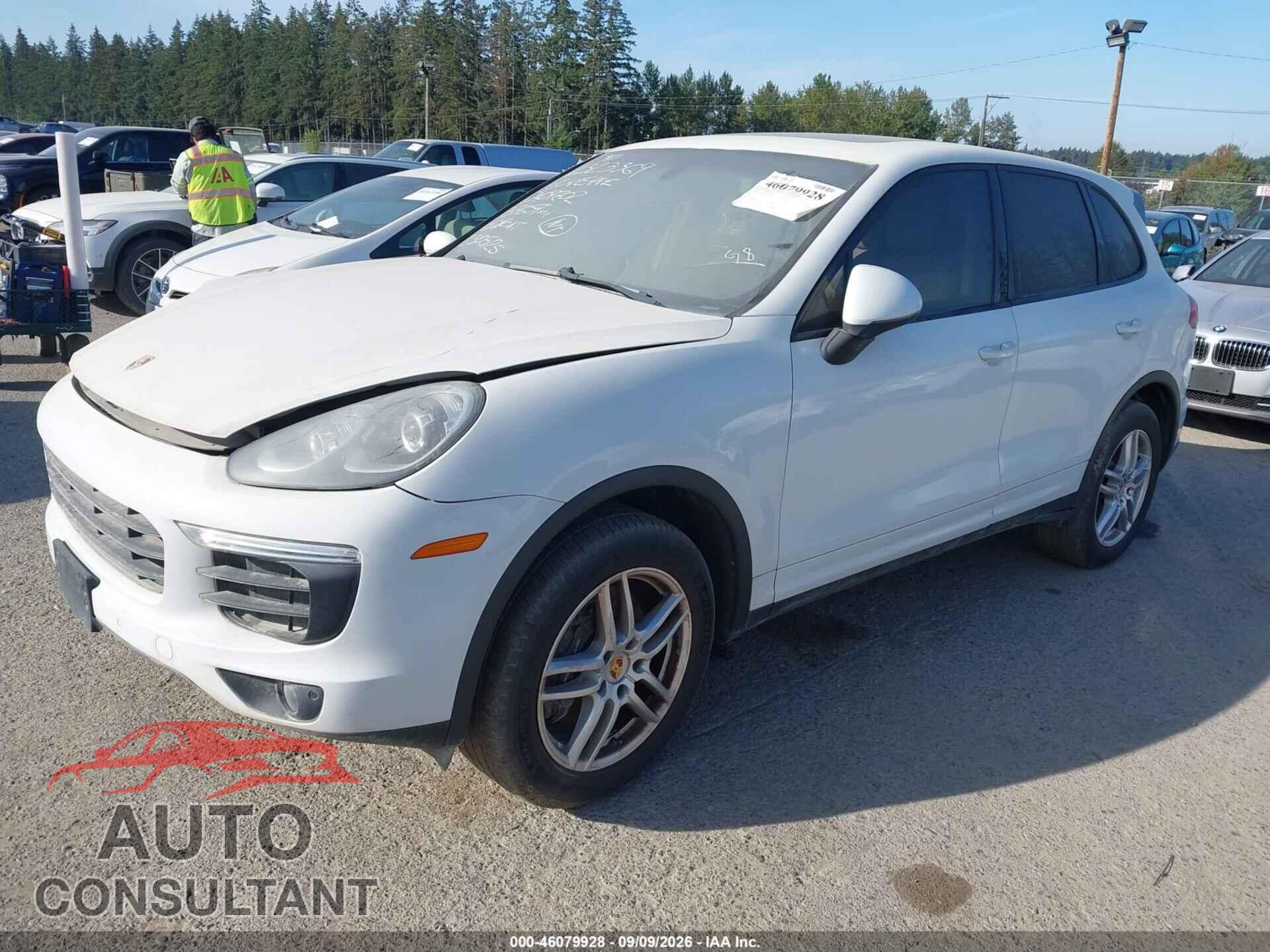 PORSCHE CAYENNE 2016 - WP1AA2A23GLA09702