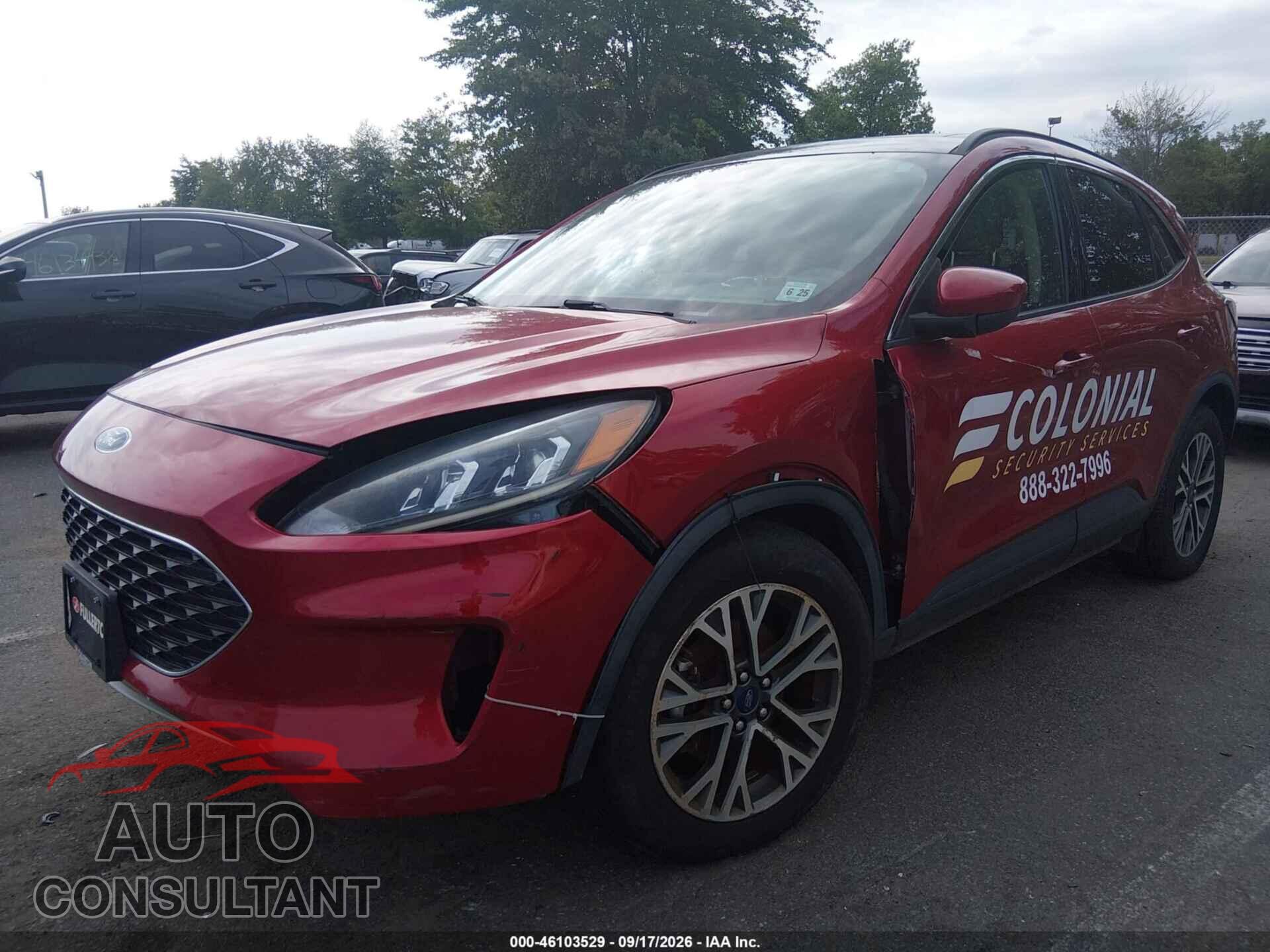 FORD ESCAPE 2020 - 1FMCU9H64LUA90325