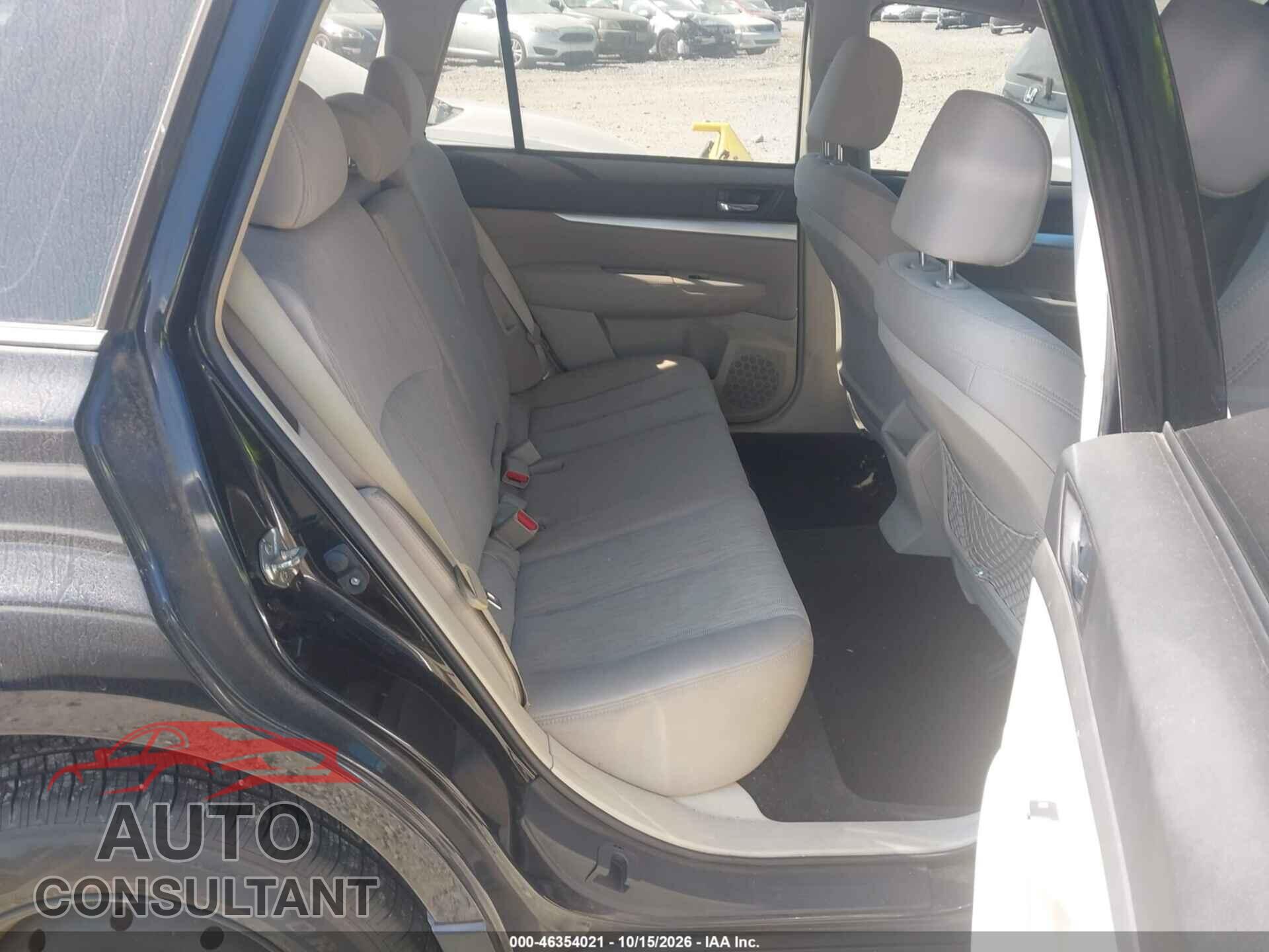 SUBARU OUTBACK 2014 - 4S4BRBAC7E3292959