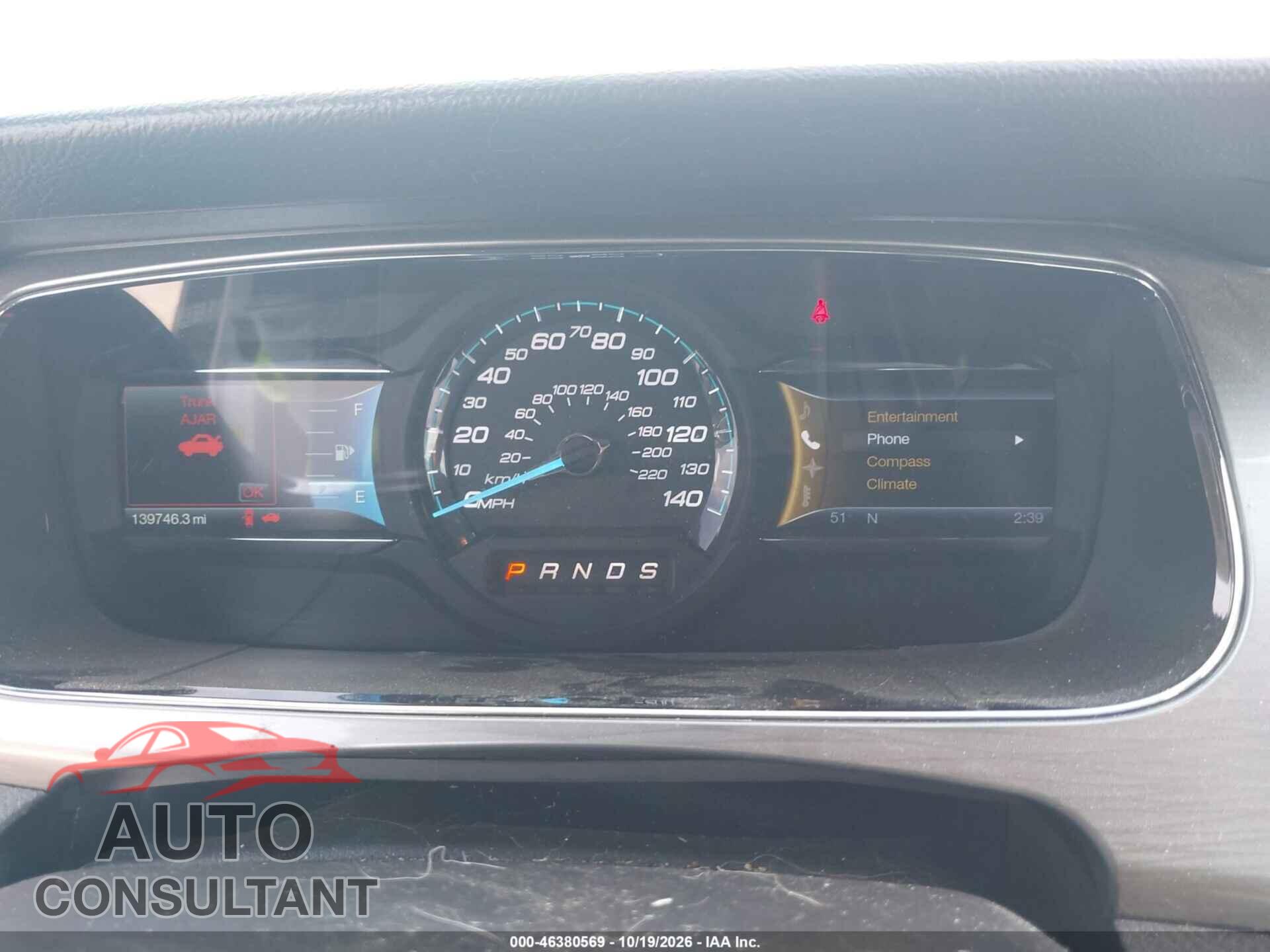 FORD TAURUS 2013 - 1FAHP2E82DG112956