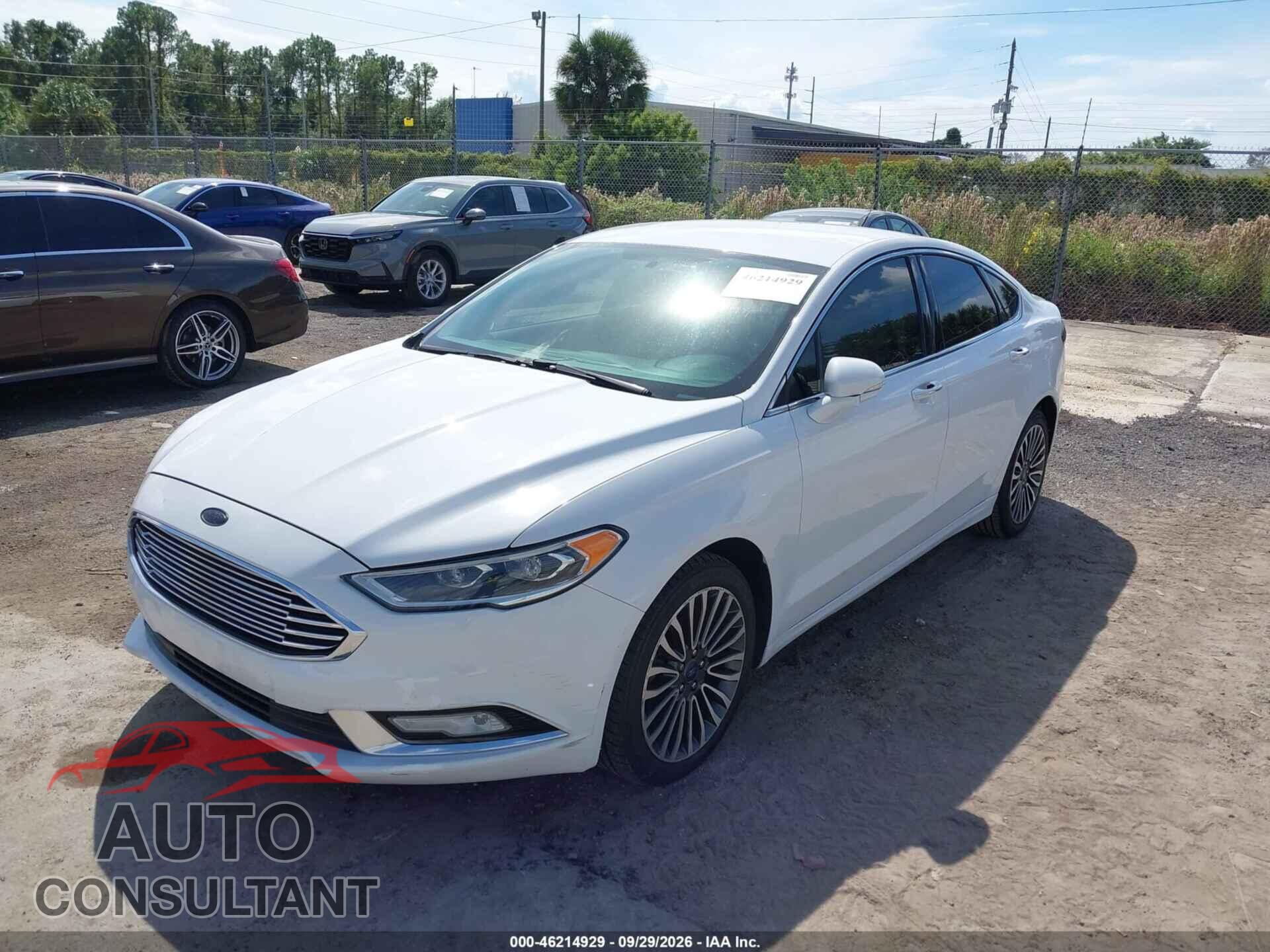 FORD FUSION 2017 - 3FA6P0K99HR168030