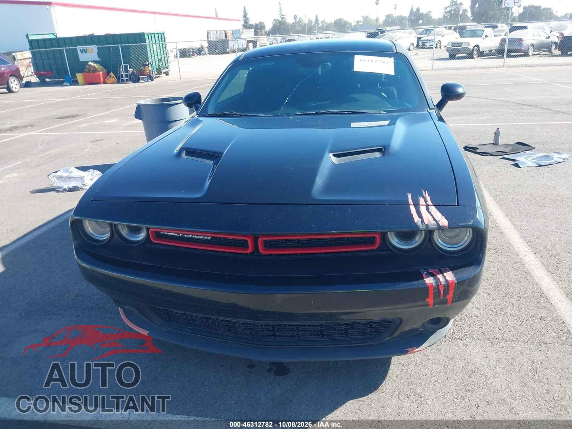 DODGE CHALLENGER 2016 - 2C3CDZAG2GH107689
