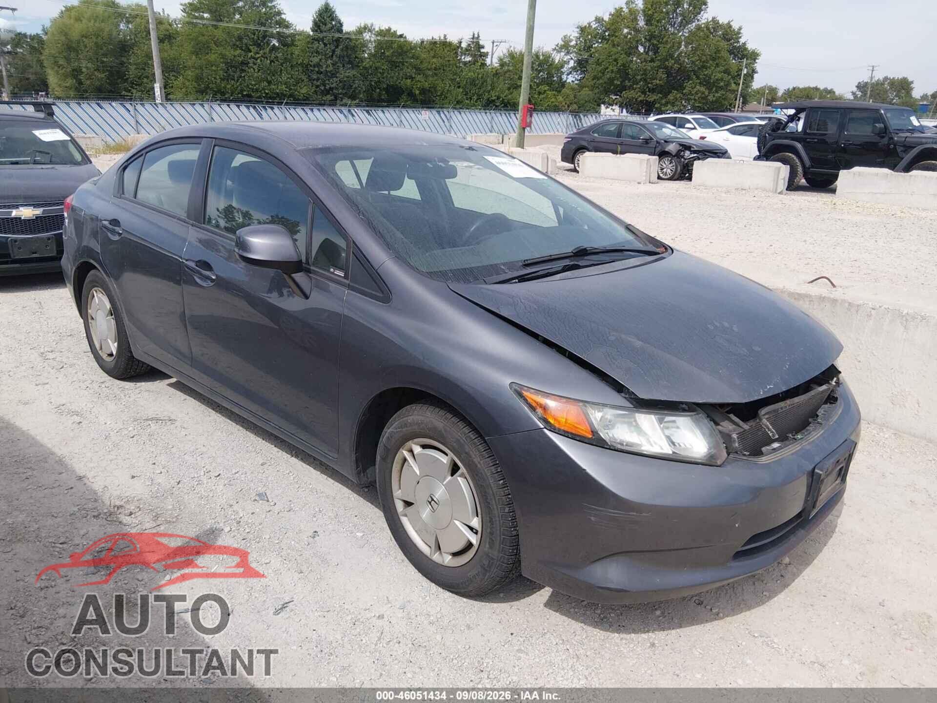 HONDA CIVIC 2012 - 2HGFB2F61CH319923