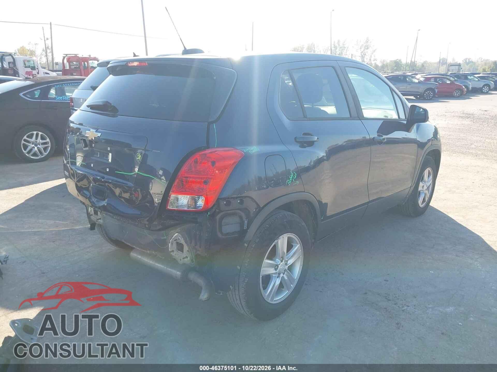 CHEVROLET TRAX 2019 - 3GNCJKSB3KL192077