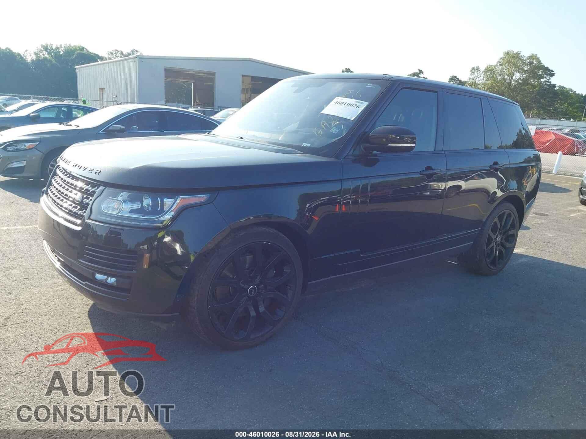 LAND ROVER RANGE ROVER 2016 - SALGS2VF2GA257045