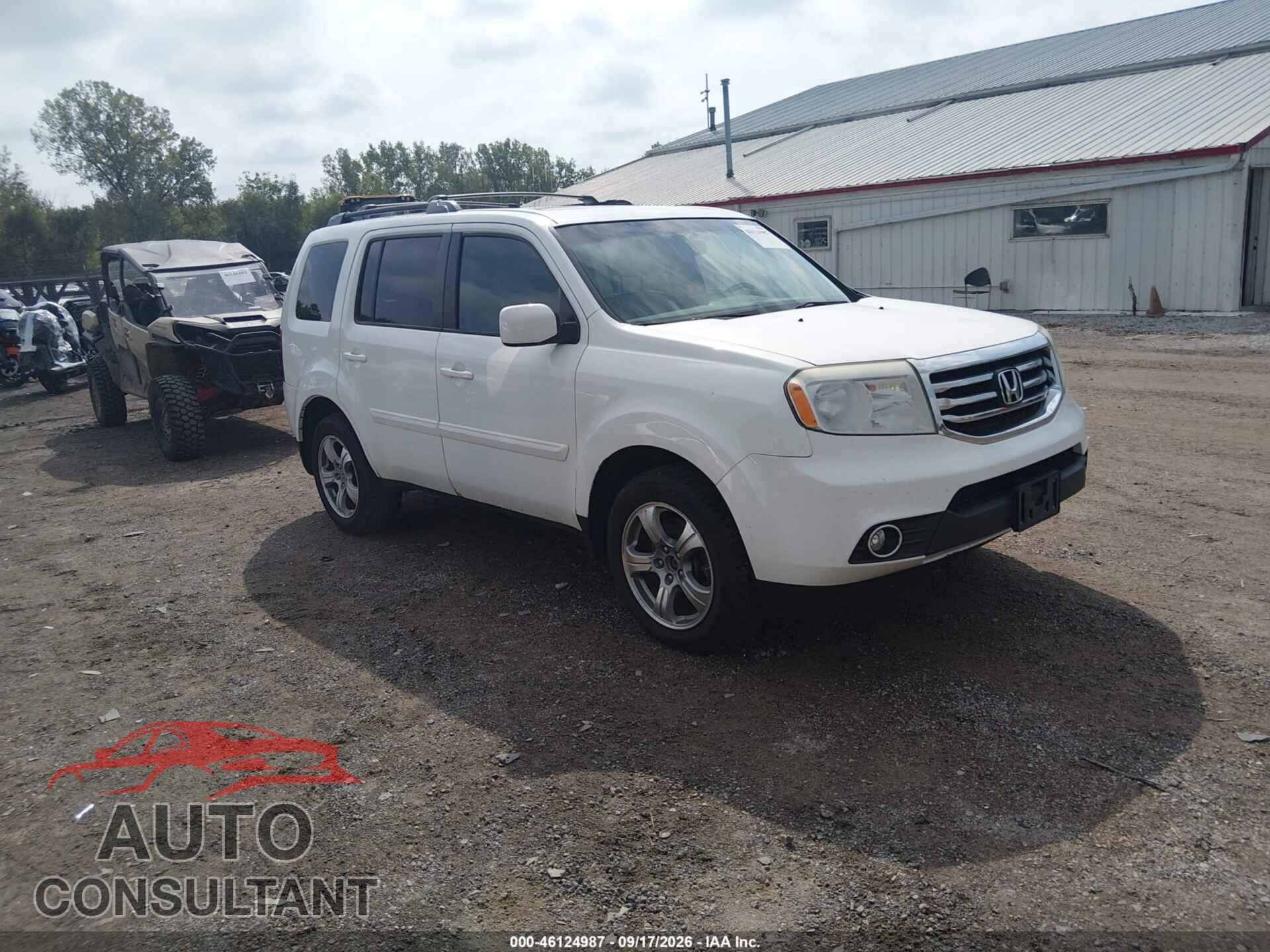 HONDA PILOT 2014 - 5FNYF4H67EB057581