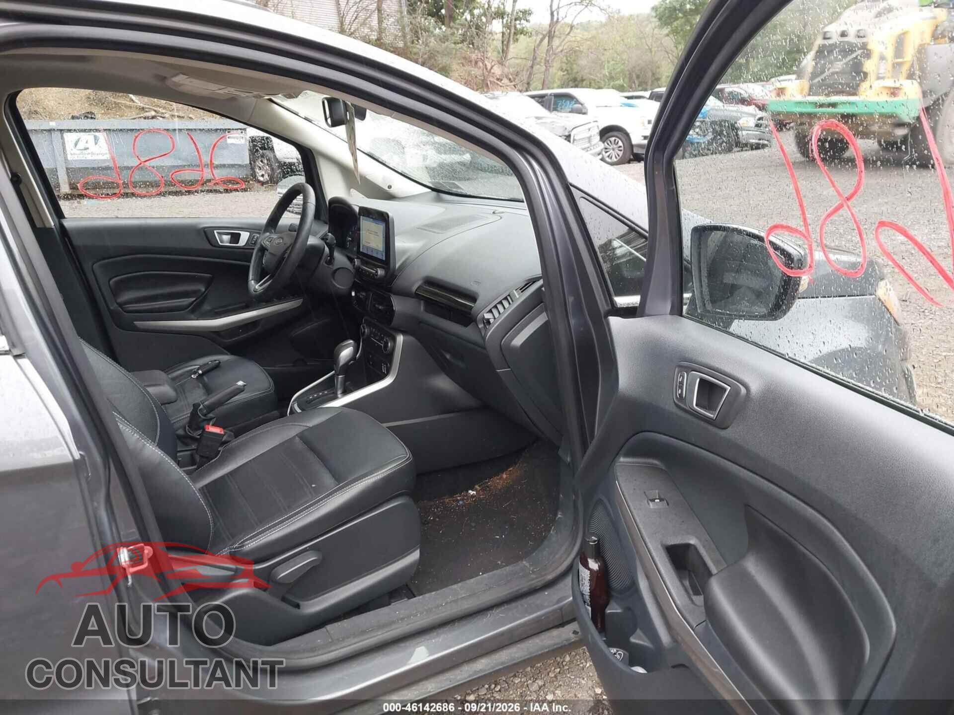 FORD ECOSPORT 2019 - MAJ6S3KL3KC294336