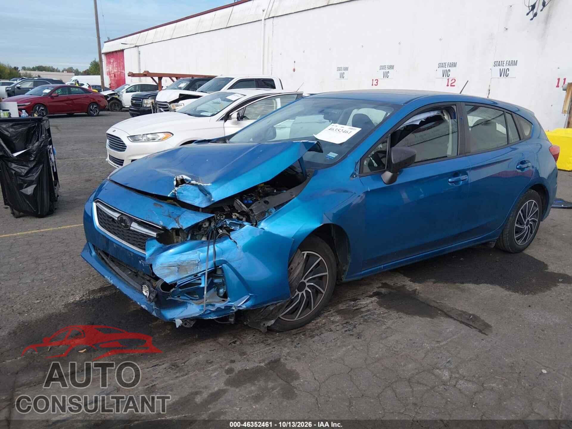 SUBARU IMPREZA 2018 - 4S3GTAA61J3718493