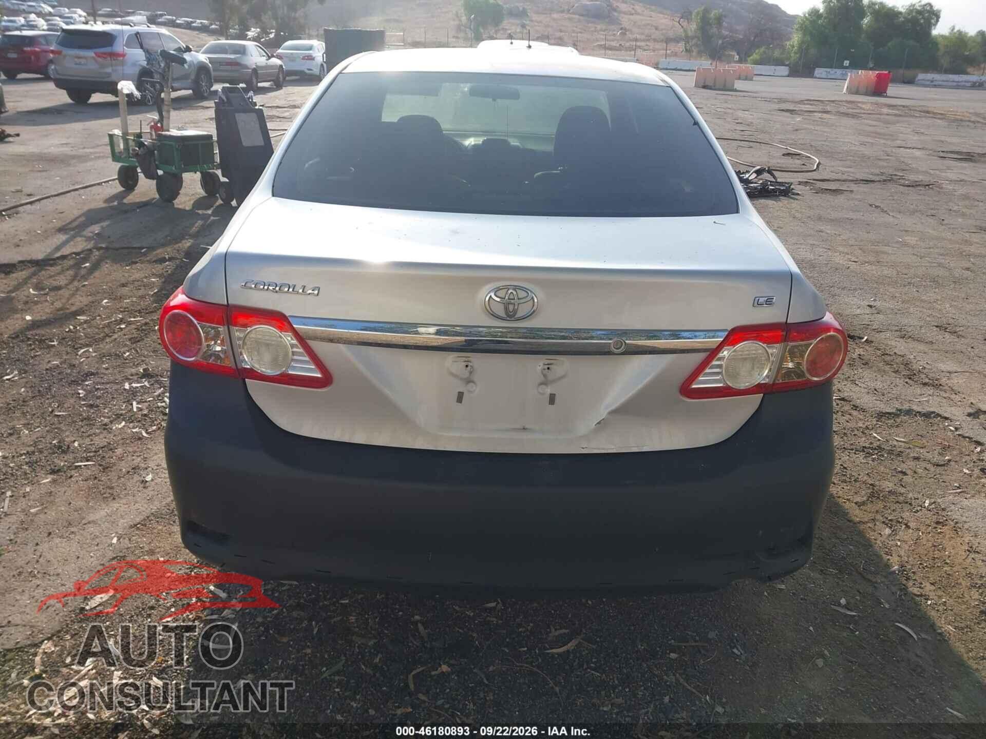 TOYOTA COROLLA 2013 - 5YFBU4EEXDP090309