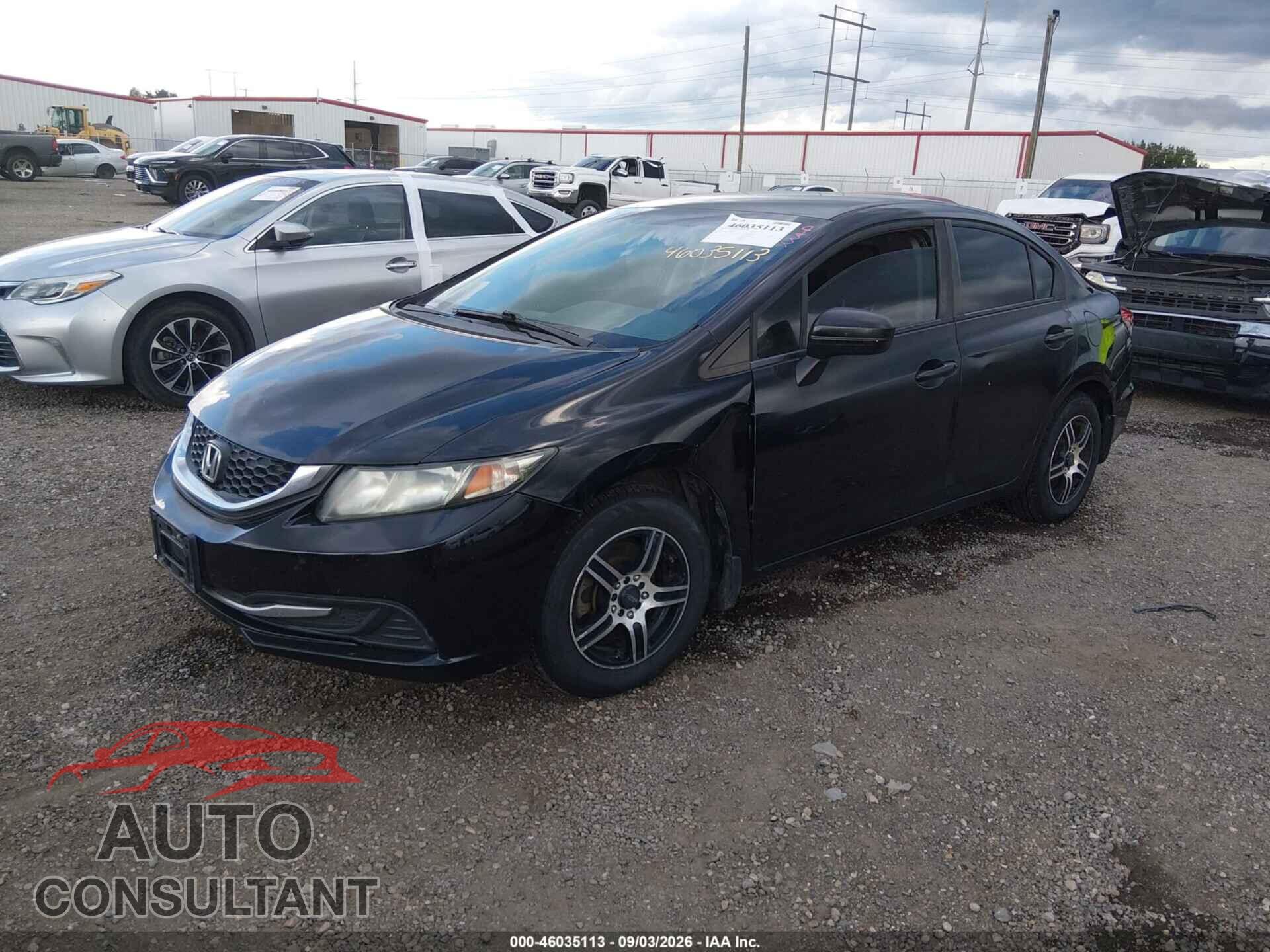 HONDA CIVIC 2014 - 19XFB2F59EE036349