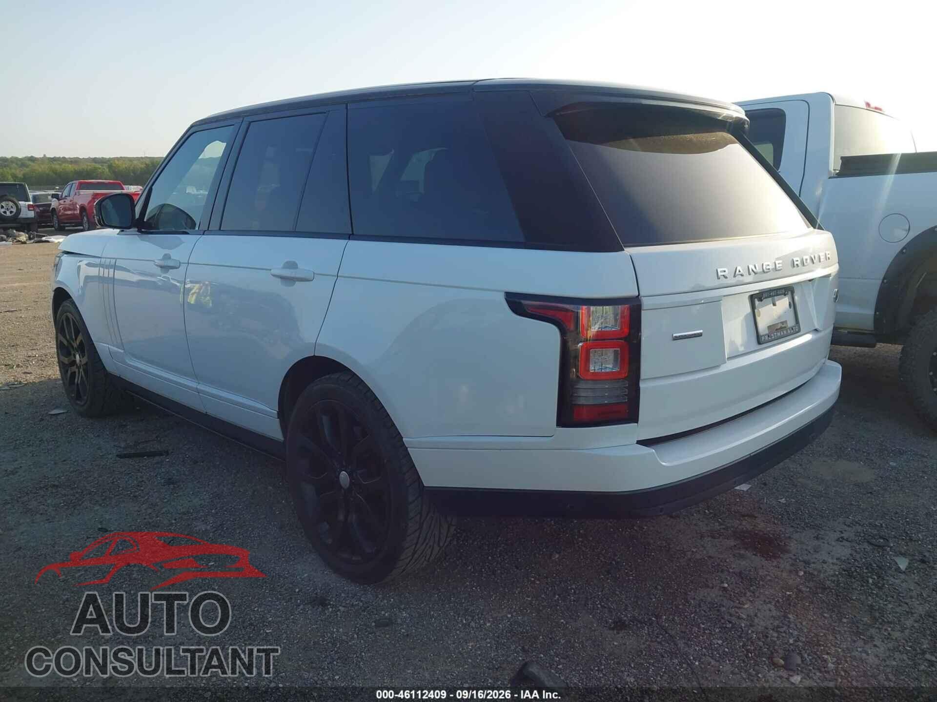 LAND ROVER RANGE ROVER 2015 - SALGS2TF4FA197089